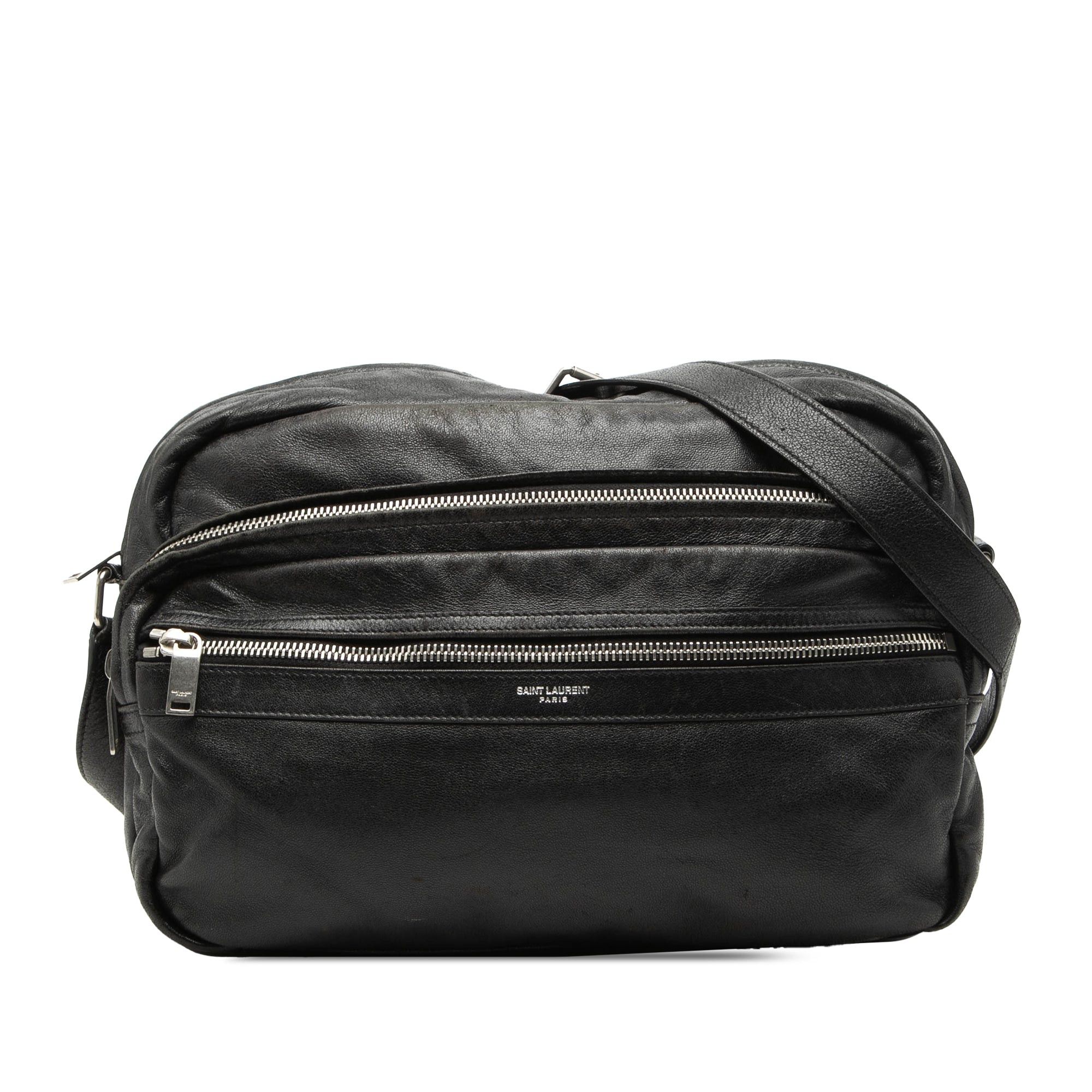 Saint Laurent Paris Lambskin Sid Messenger Bag Size ONE SIZE - 1 Thumbnail