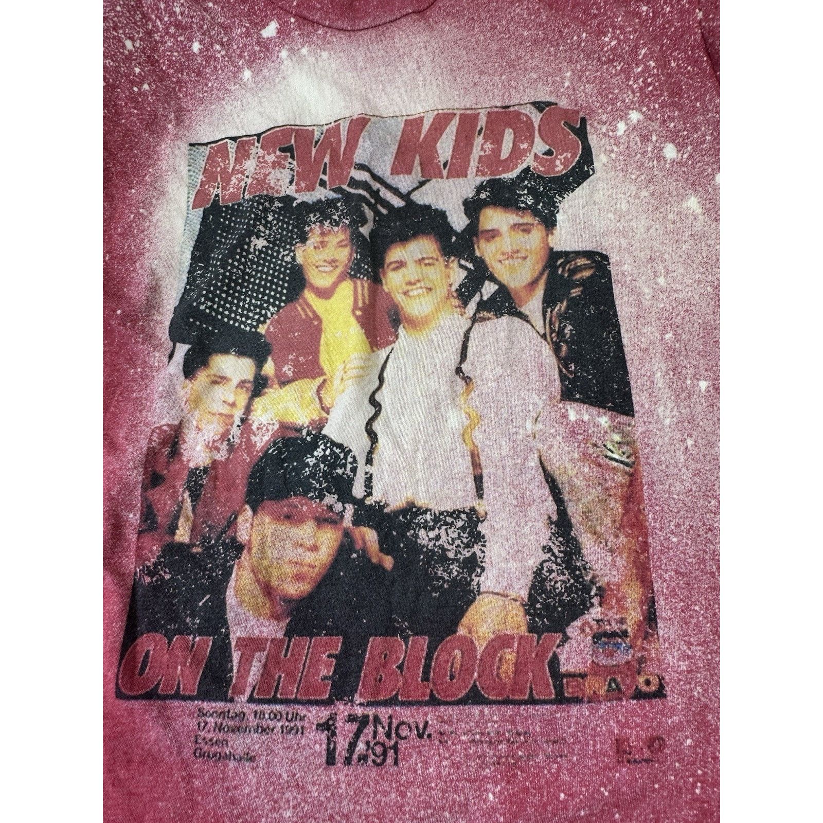 Other Rare Vintage New Kids On The Block Concert TShirt Bravo Mag Size US M / EU 48-50 / 2 - 3 Thumbnail