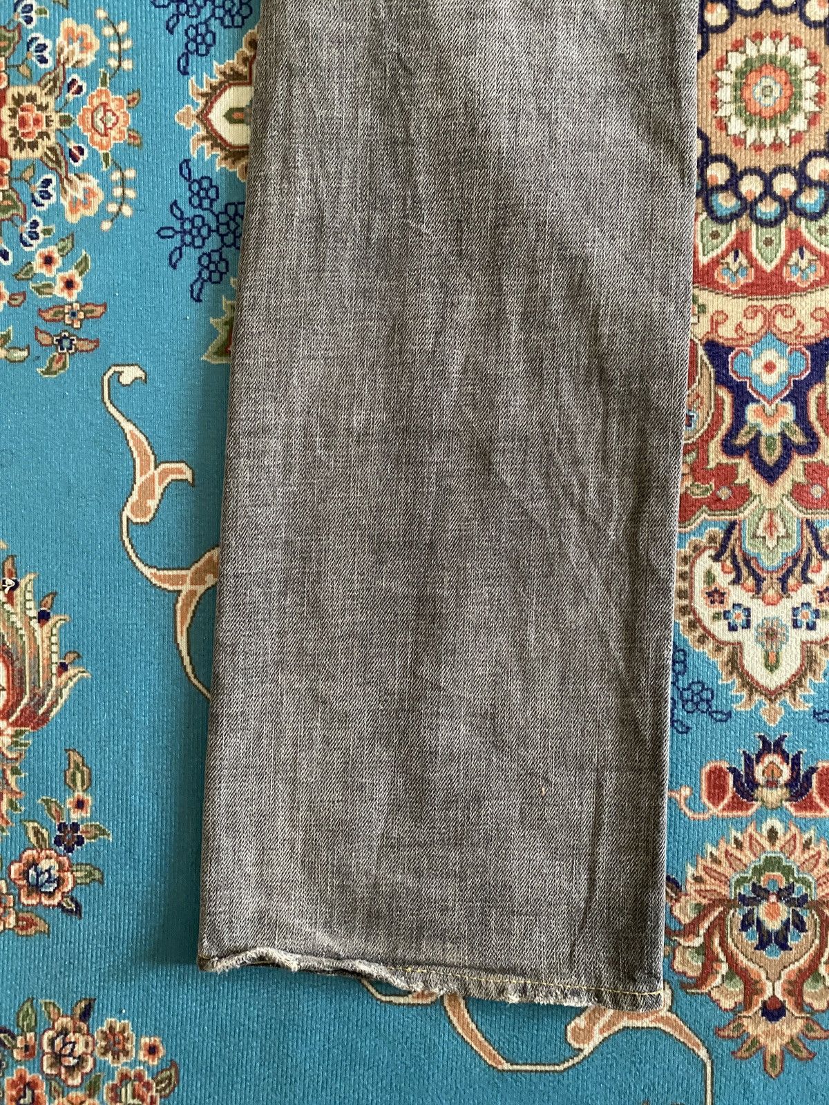 Japanese Brand Japanese Brand Bartack Distressed Denim Size US 31 - 10 Thumbnail
