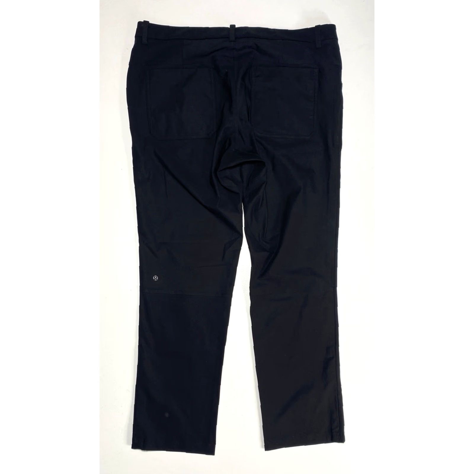 Lululemon Lululemon Men's ABC Pants Black 38x31 Chino Straight Belt Loops 10-12 Mid Rise Casual Designed City Preppy Pants Mens Black ABC Model Vintage? Size US 38 / EU 54 - 2 Thumbnail