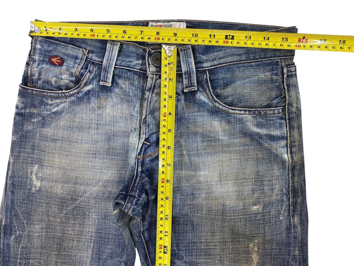 Energie Energie Flared Jeans Blue Washed Wide Leg Y2K Style Size US 31 - 7 Thumbnail