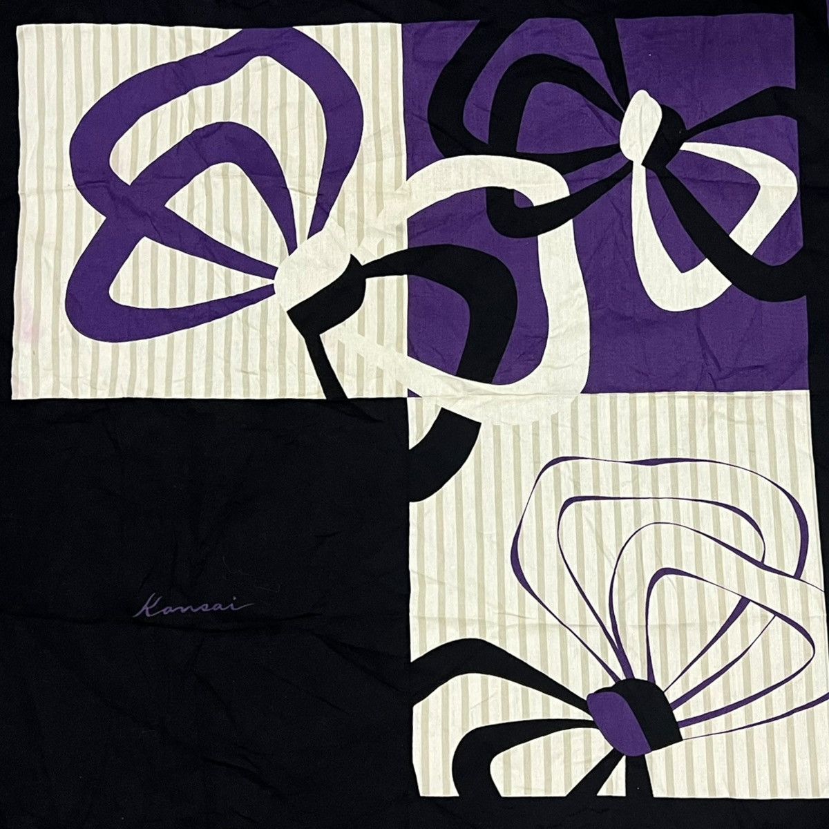 Designer × Japanese Brand × Kansai Yamamoto RARE DESIGN KANSAI HANDKERCHIEF BY KANSAI YAMAMOTO JAPAN Size ONE SIZE - 11 Thumbnail