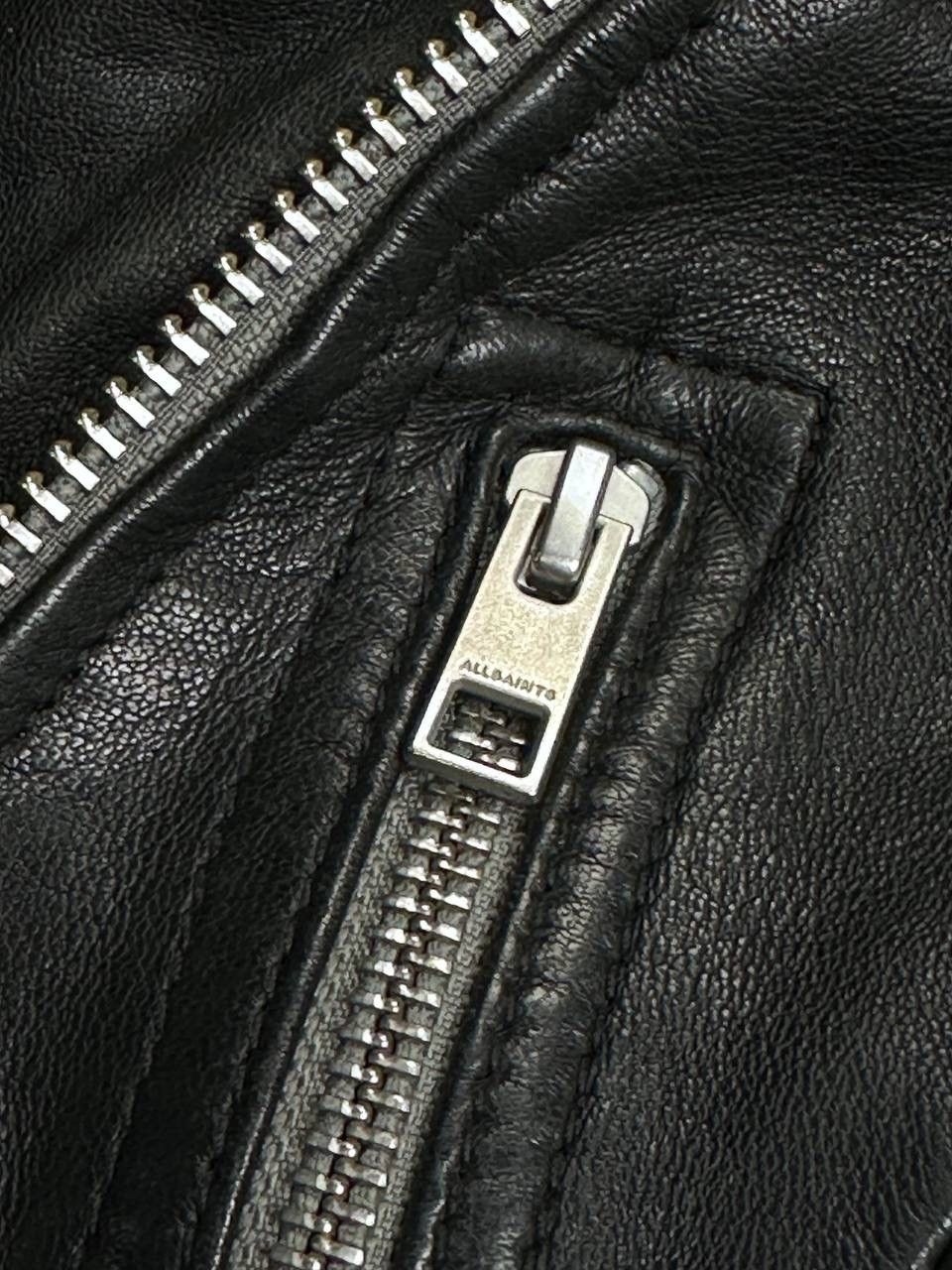 Allsaints Vintage Allsaints Genuine Leather Jacket US 2 Size XS / US 0-2 / IT 36-38 - 6 Thumbnail