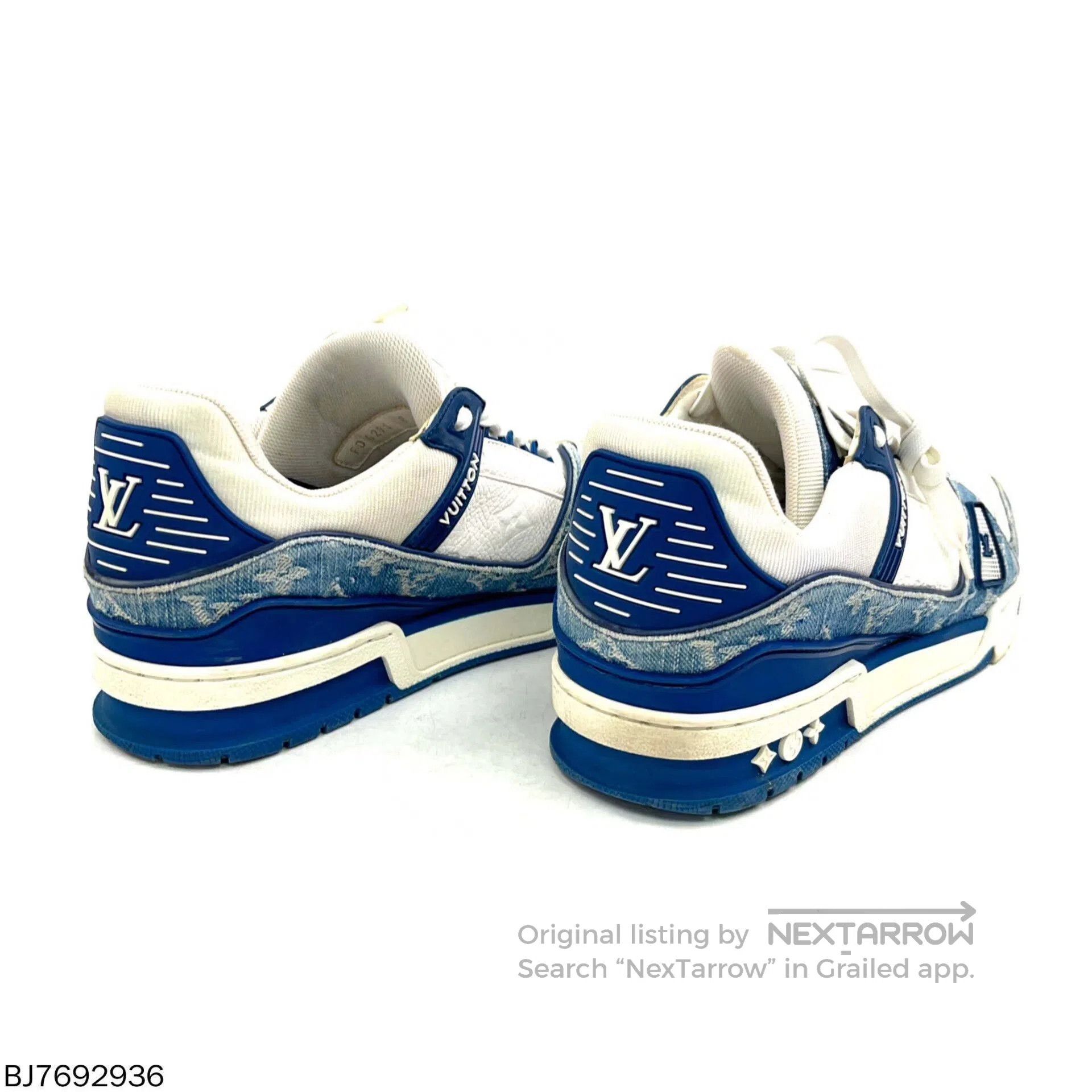 Louis Vuitton louis vuitton trainer low-top sneakers size 8. Size US 8 / EU 41 - 2 Thumbnail