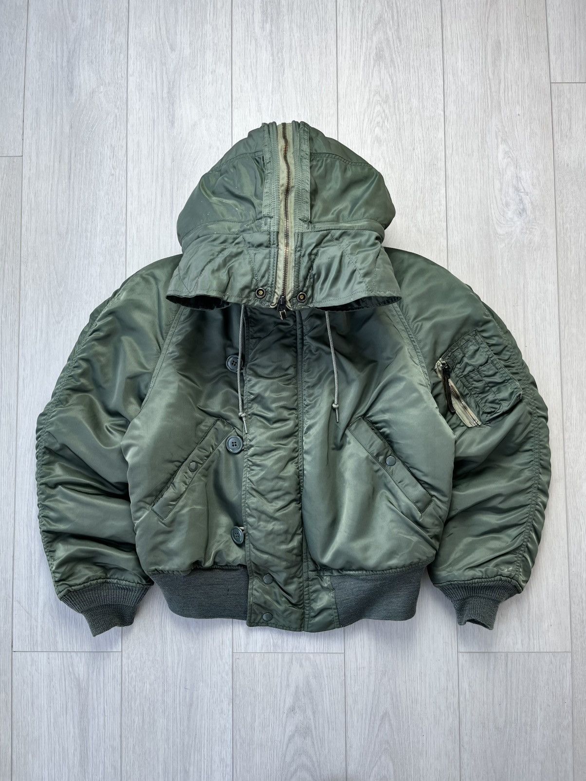 00s archive n3b corduroy far jacket y2k 1976 Alpha Industries N2B