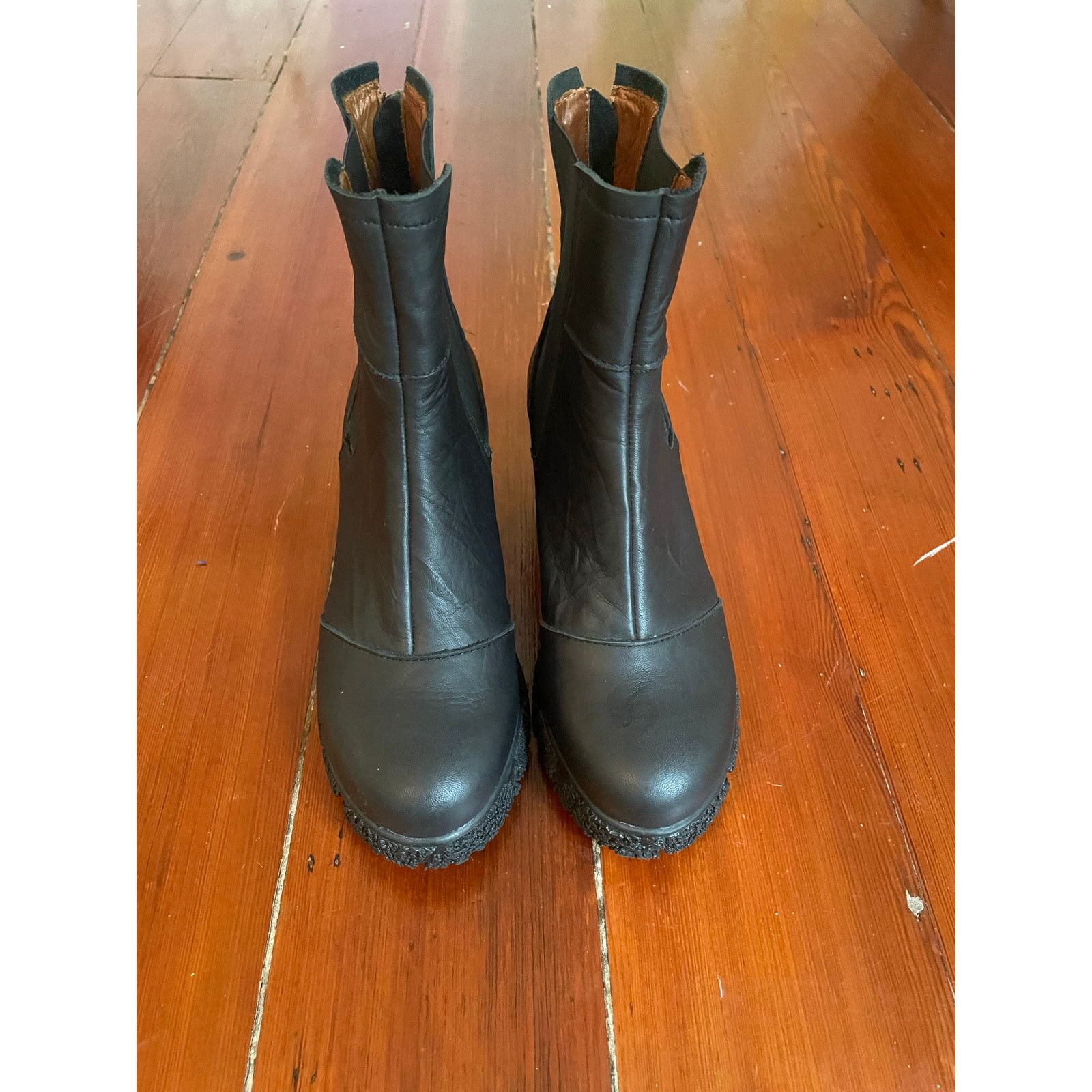 Other Sergio Tomani Women's Chelsea Platform Boots EU 38 US 7.5–8 Size US 8 / IT 38 - 4 Thumbnail