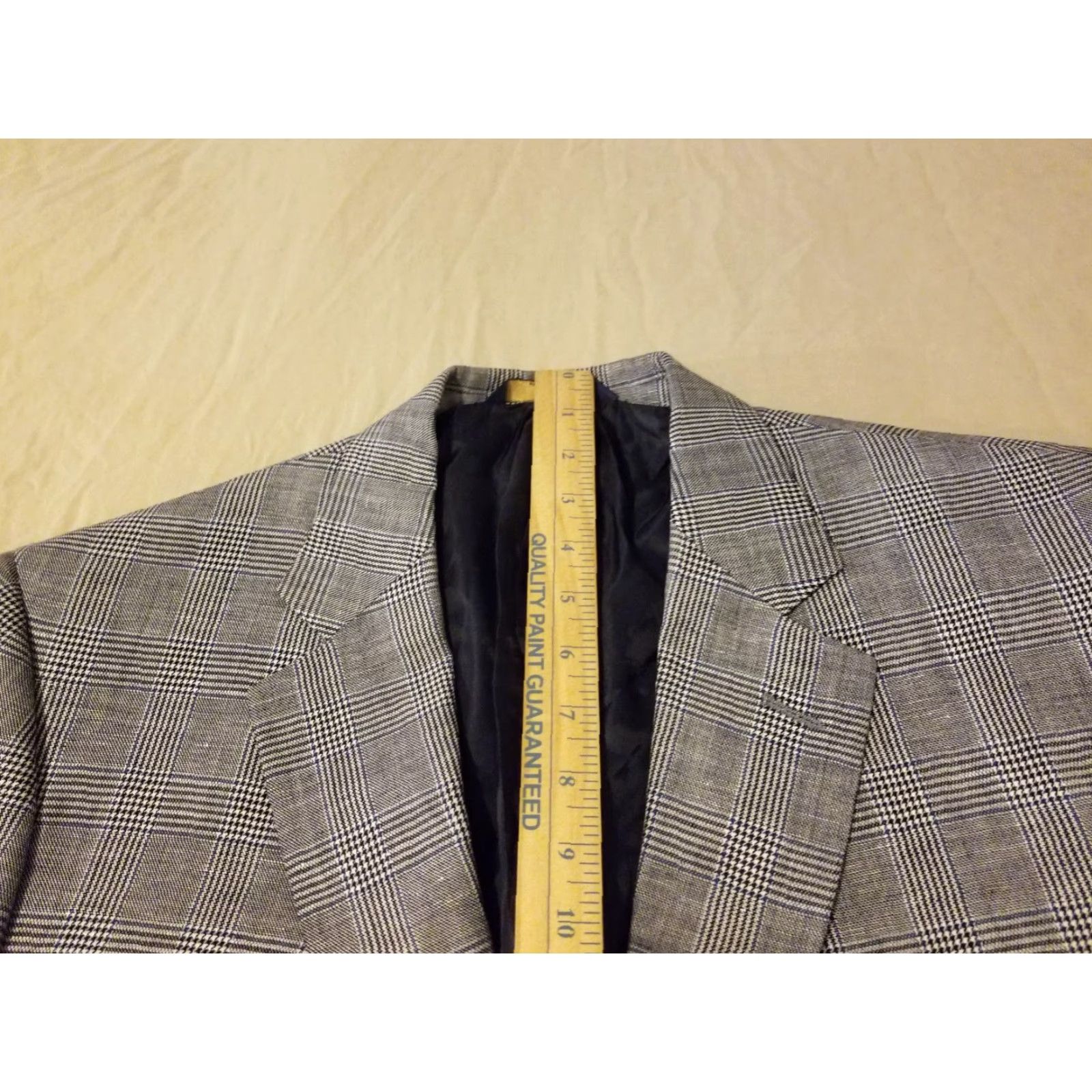 Brooks Brothers VINTAGE Brooks Brothers Blazer Mens 42R Wool Linen Gray 3-in-1 Jacket Blazer Size 42R - 4 Thumbnail
