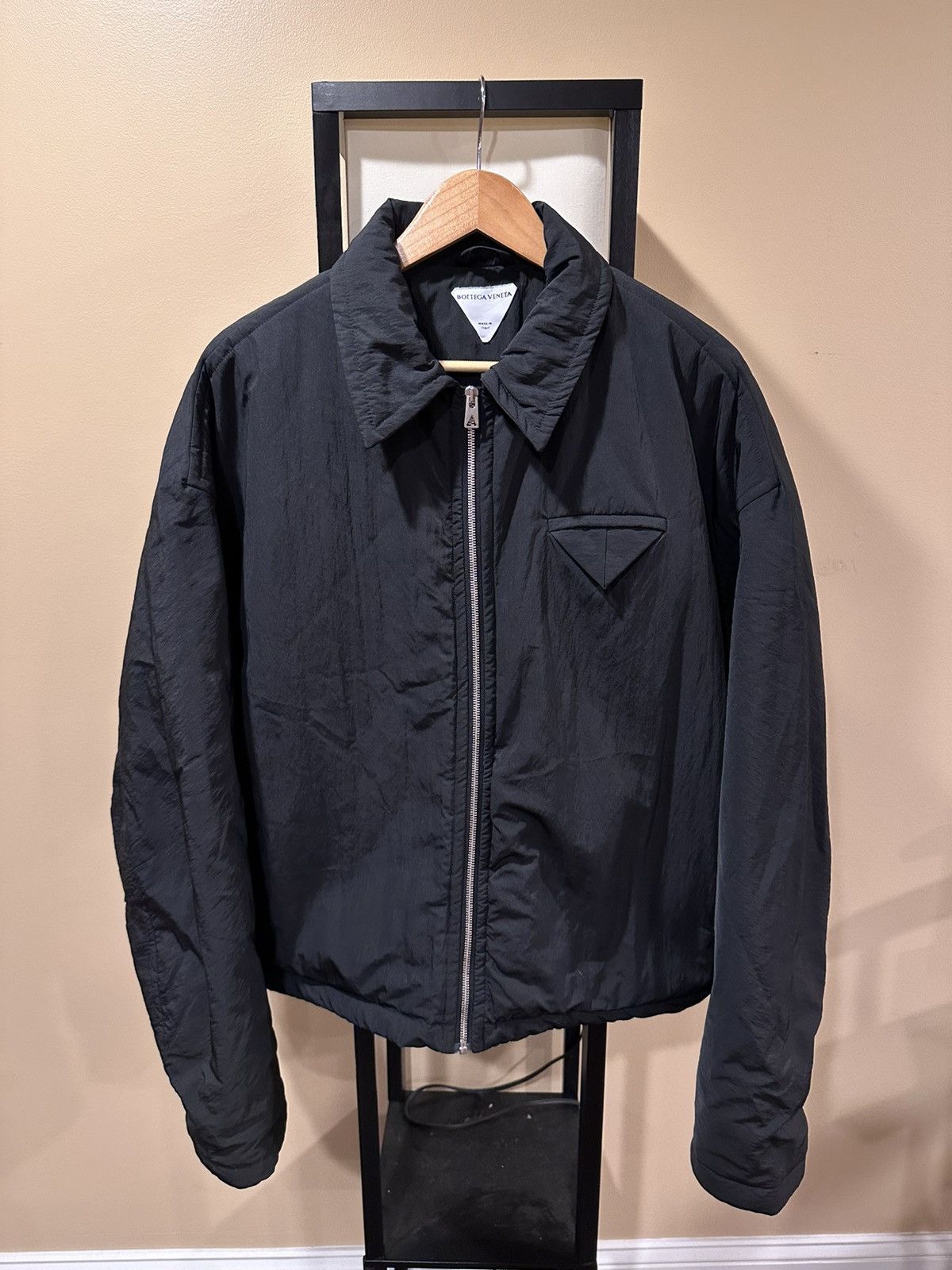 Bottega Veneta Bottega Veneta Tech Nylon Blouson Zip Padded Twill Jacket Size US XL / EU 56 / 4 - 1 Thumbnail