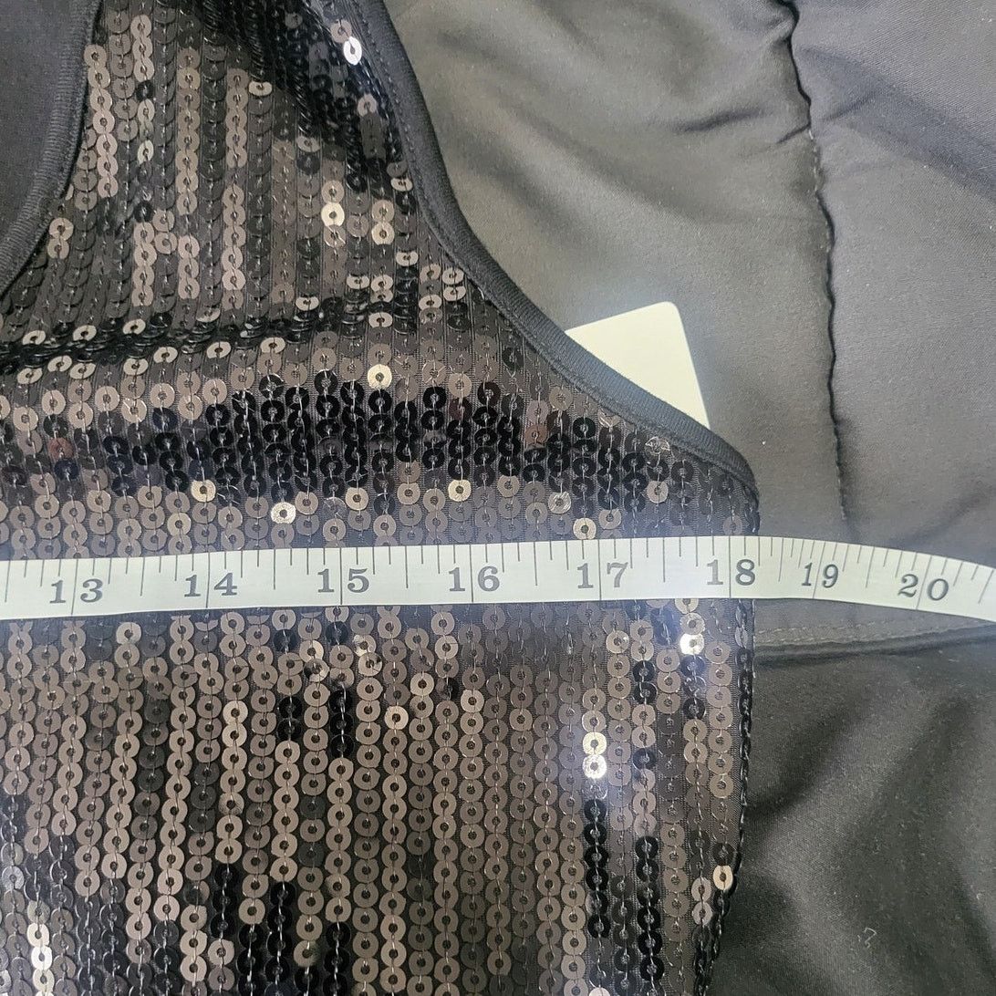 Other D Studio Sleeveless Scoop Neck Sequin Blouse w/side tie - L Size L / US 10 / IT 46 - 5 Thumbnail