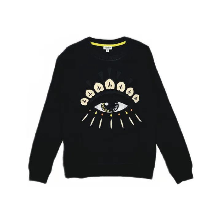 Kenzo KENZO Eye Graphic Black Sweatshirt -2507 Size US XS / EU 42 / 0 - 1 Thumbnail