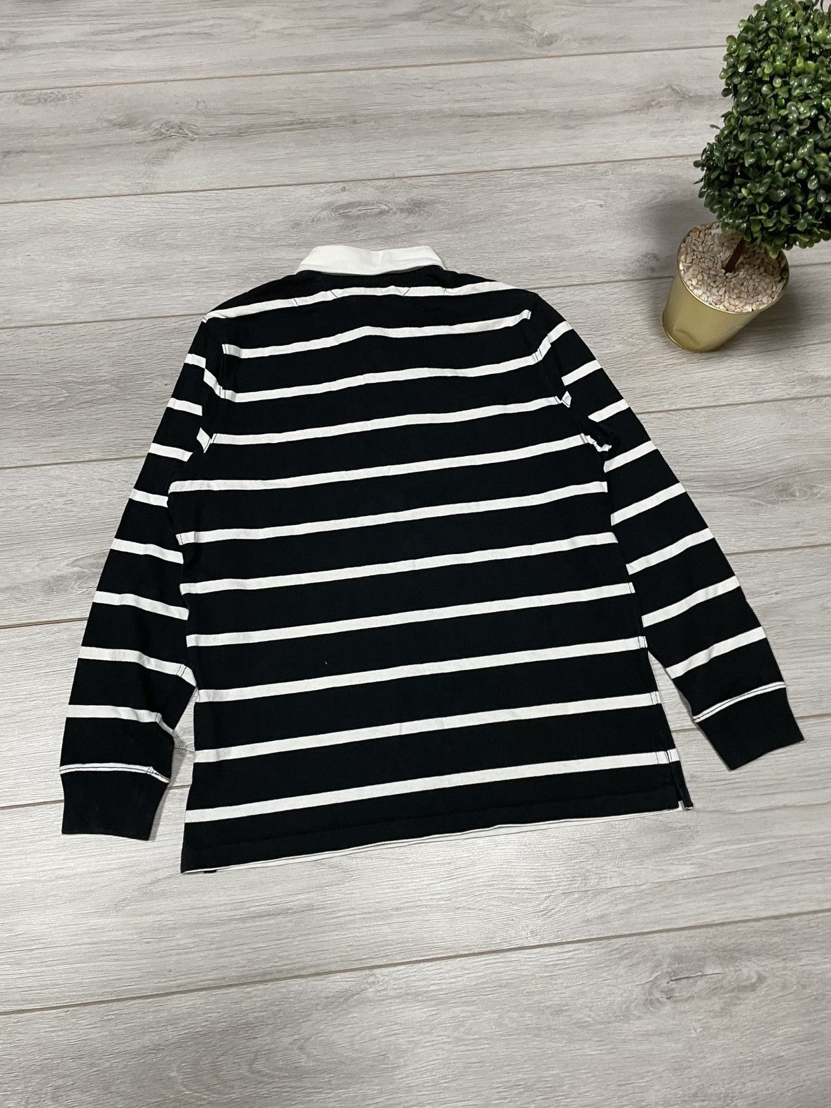Rugby Ralph Lauren Vintage Polo Ralph Lauren Rugby long sleeve polo striped Size M / US 6-8 / IT 42-44 - 13 Thumbnail