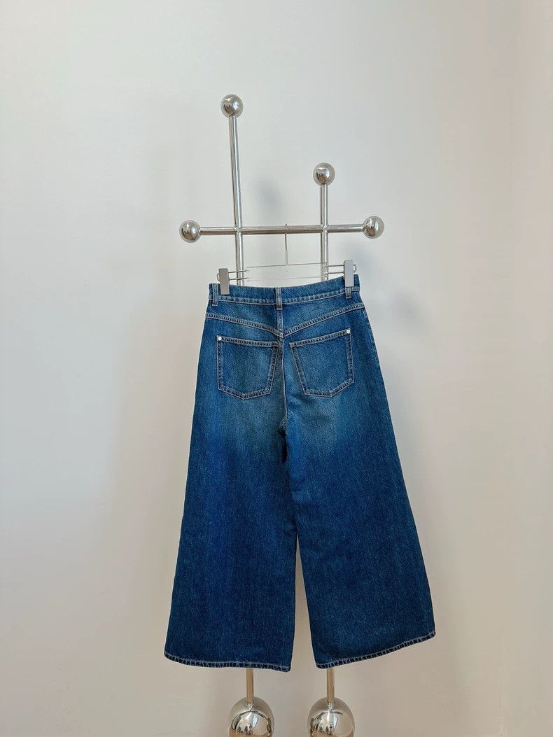 Chanel Chanel 24k wide-leg jeans Size 42" / US 20 - 2 Thumbnail