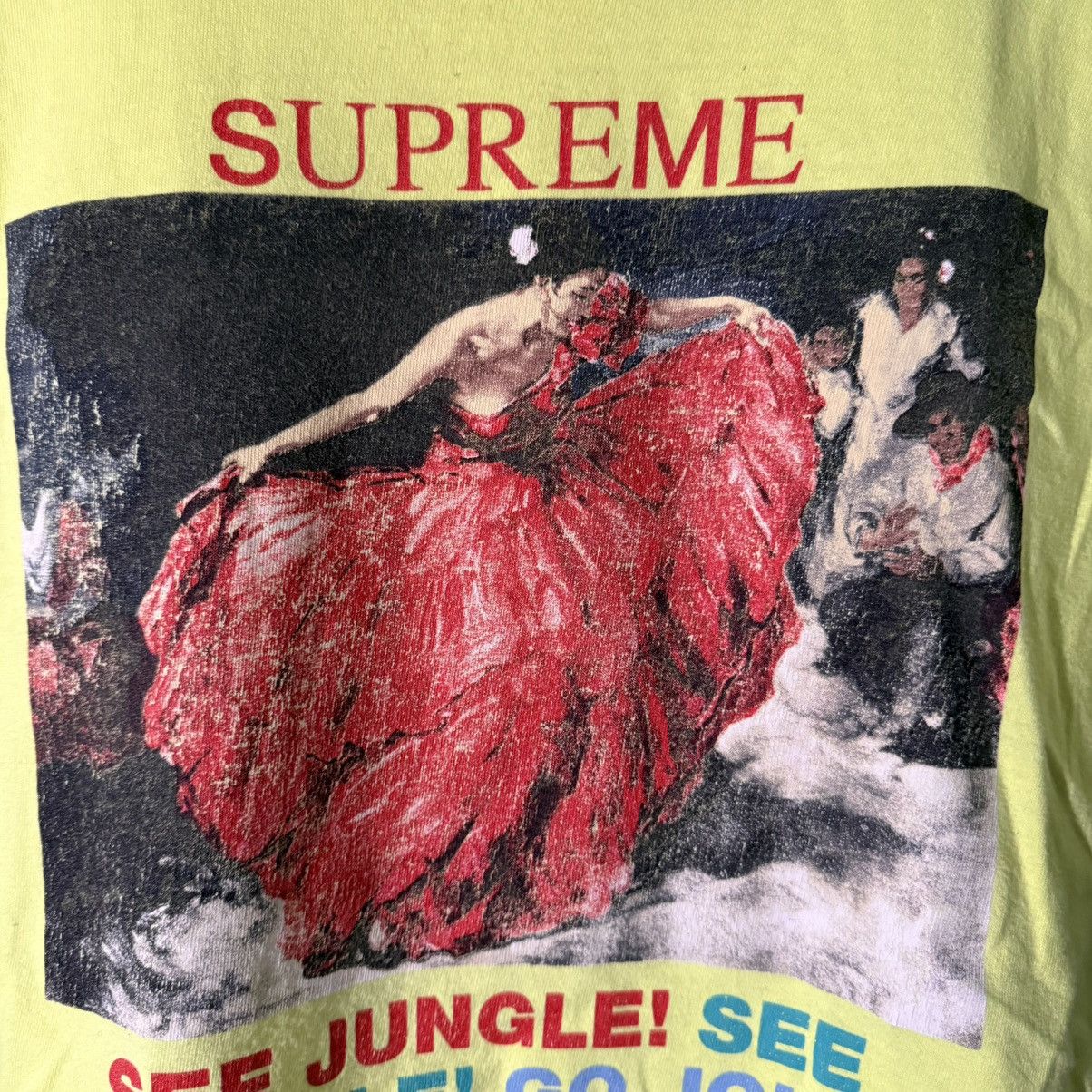 Supreme Supreme Dancer Tee Medium SS16 Size US M / EU 48-50 / 2 - 2 Thumbnail