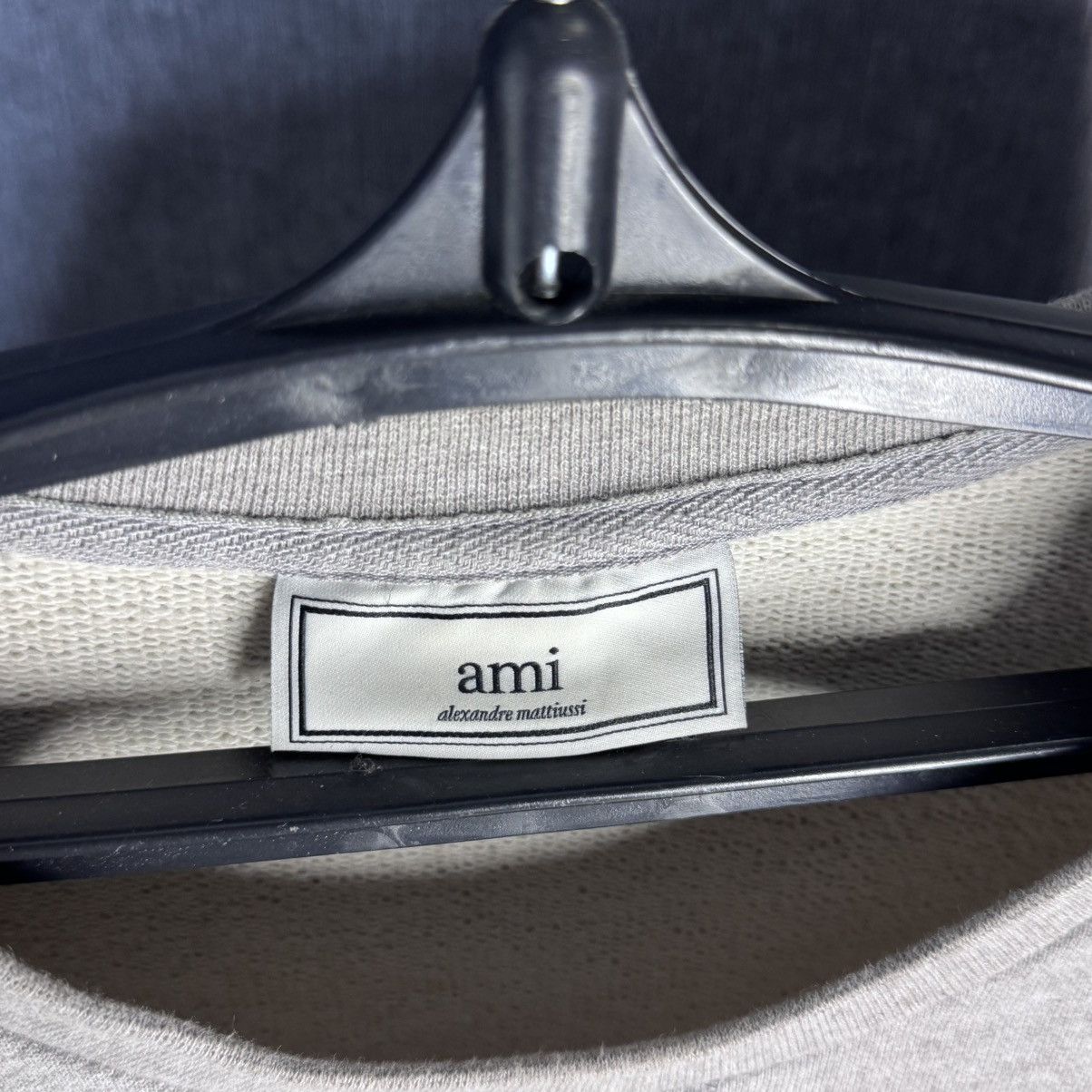 AMI AMI Alexandre Mattiussi Oversized Sweatshirt Logo Size L Size US L / EU 52-54 / 3 - 3 Thumbnail