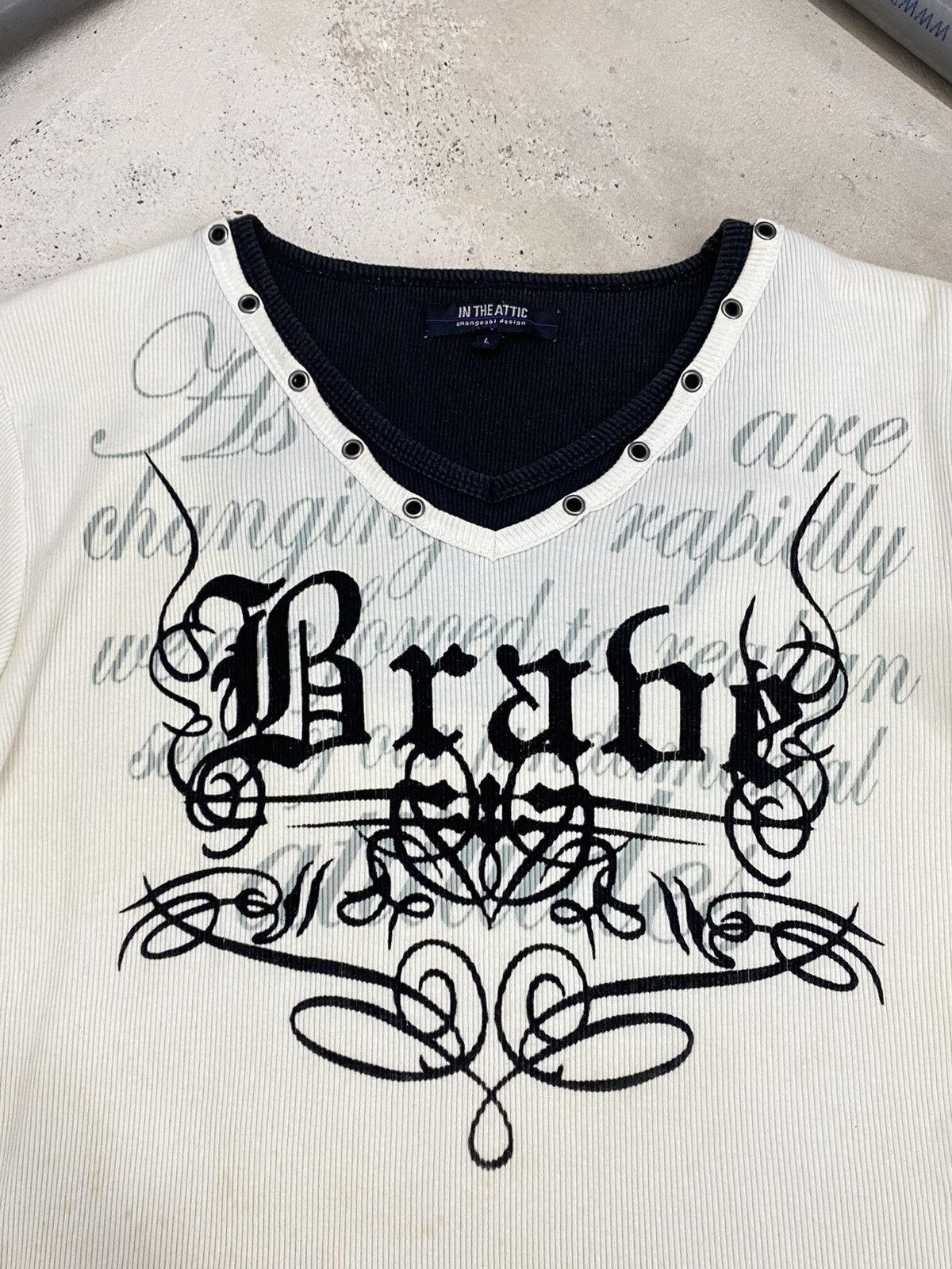 Hysteric Glamour × Japanese Brand Y2k In the attic Japan Brand With Poem Motivator Size US S / EU 44-46 / 1 - 6 Thumbnail