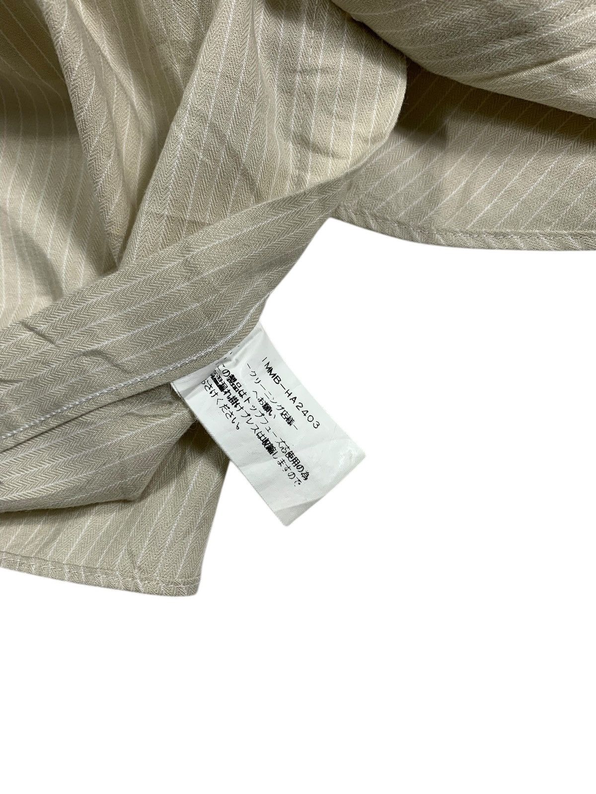 Issey Miyake Vintage issey miyake Design studio Stripe Shirt Size US L / EU 52-54 / 3 - 5 Thumbnail