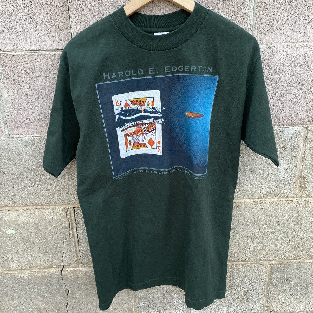 Other Harold Edgerton Shirt 1992 Medium Cutting The Card Art Tee Size US M / EU 48-50 / 2 - 1 Thumbnail