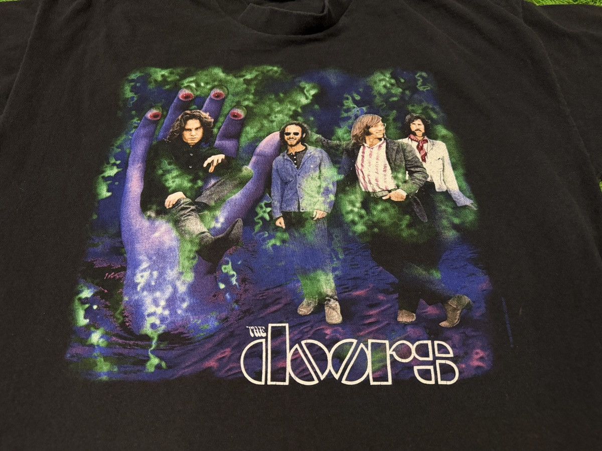 Band Tees VTG 90s 1998 The Doors Jim Morrison Rock Double Sided Shirt Size US XL / EU 56 / 4 - 2 Thumbnail