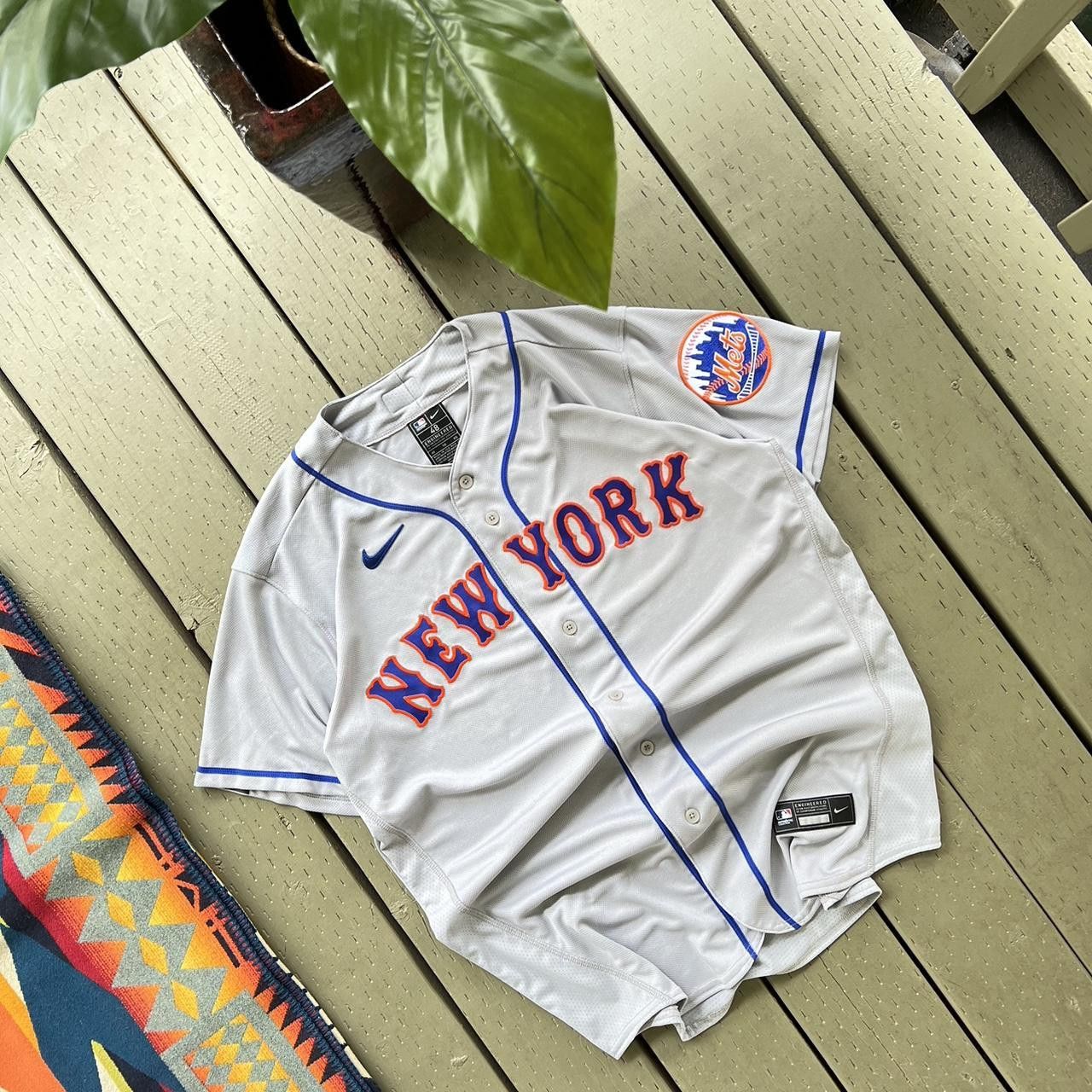 image of Mlb x Nike New York Mets in Grey, Men's (Size XL)