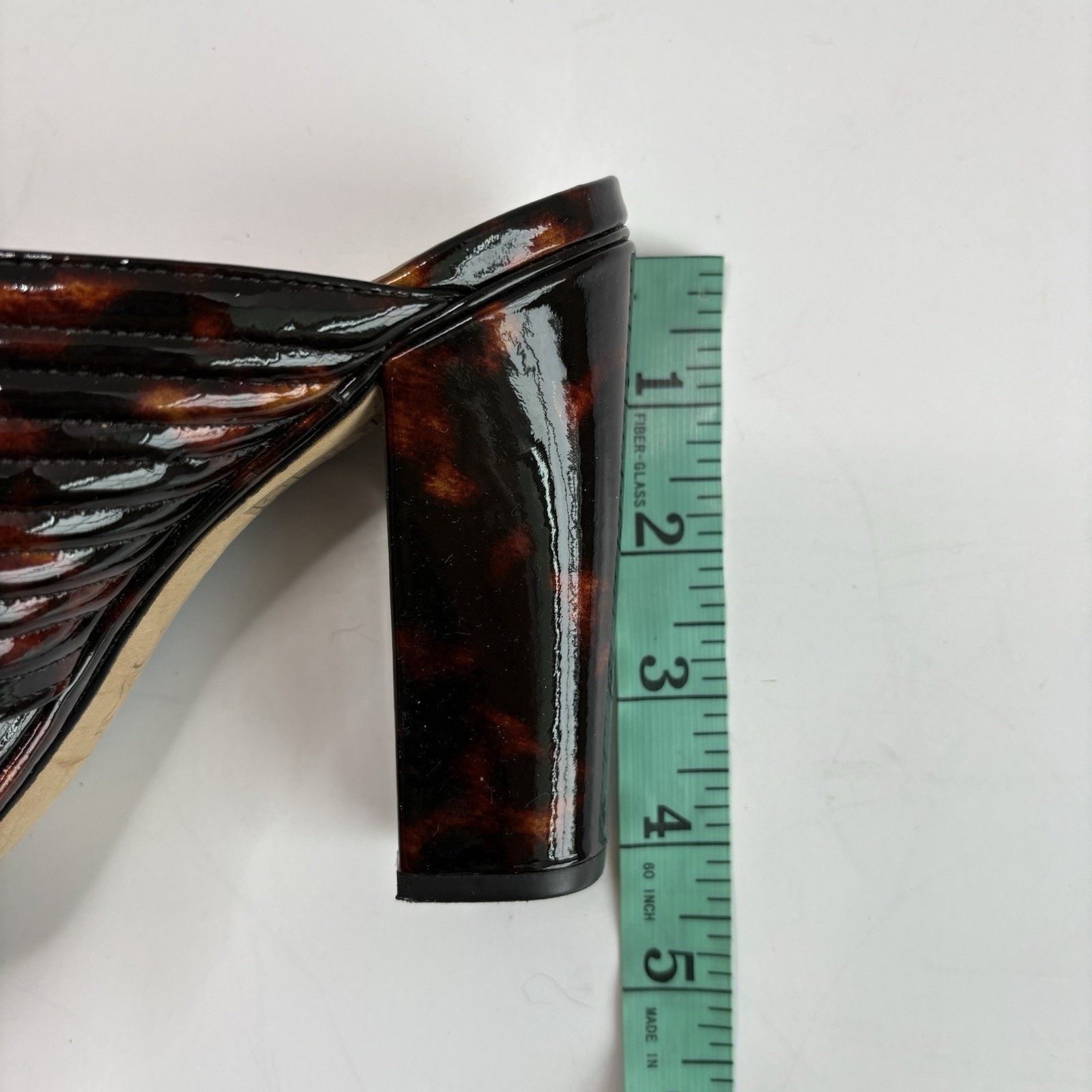 Tory Burch Tory Burch Tortoise Shell Brida Mule Heels Size US 8 / IT 38 - 11 Thumbnail