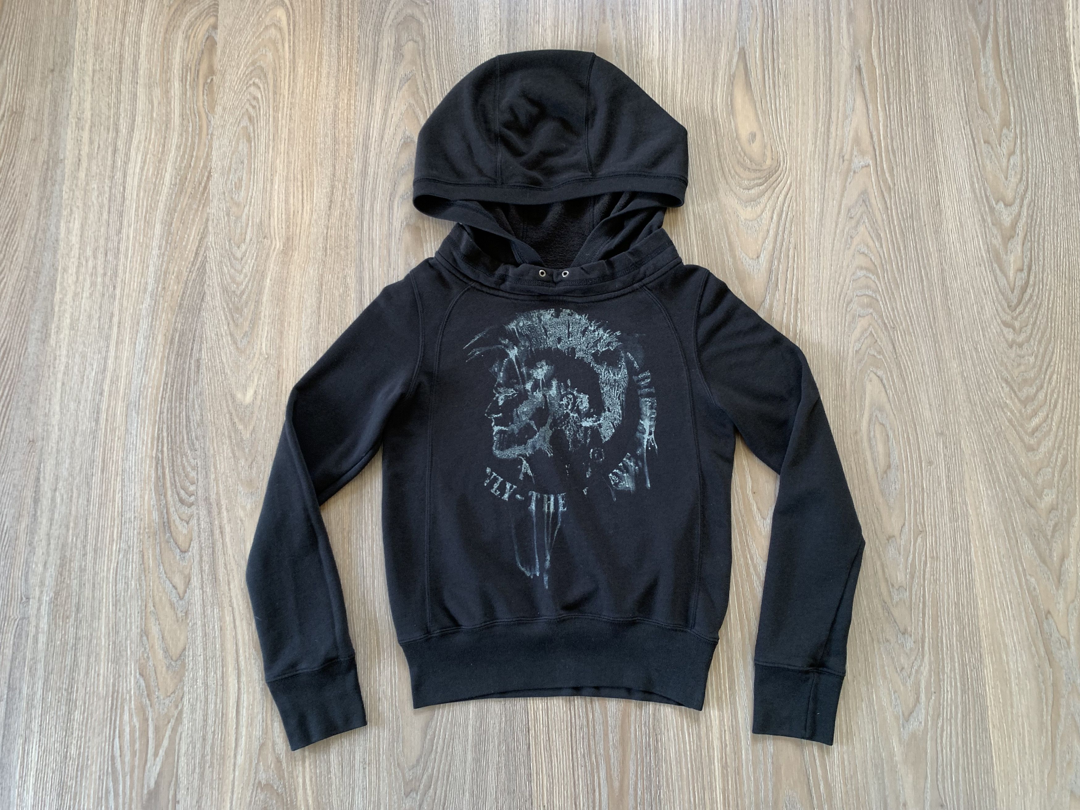 Diesel × Vintage Vintage Diesel Big Logo Womens Hoodie Size XS / US 0-2 / IT 36-38 - 2 Thumbnail