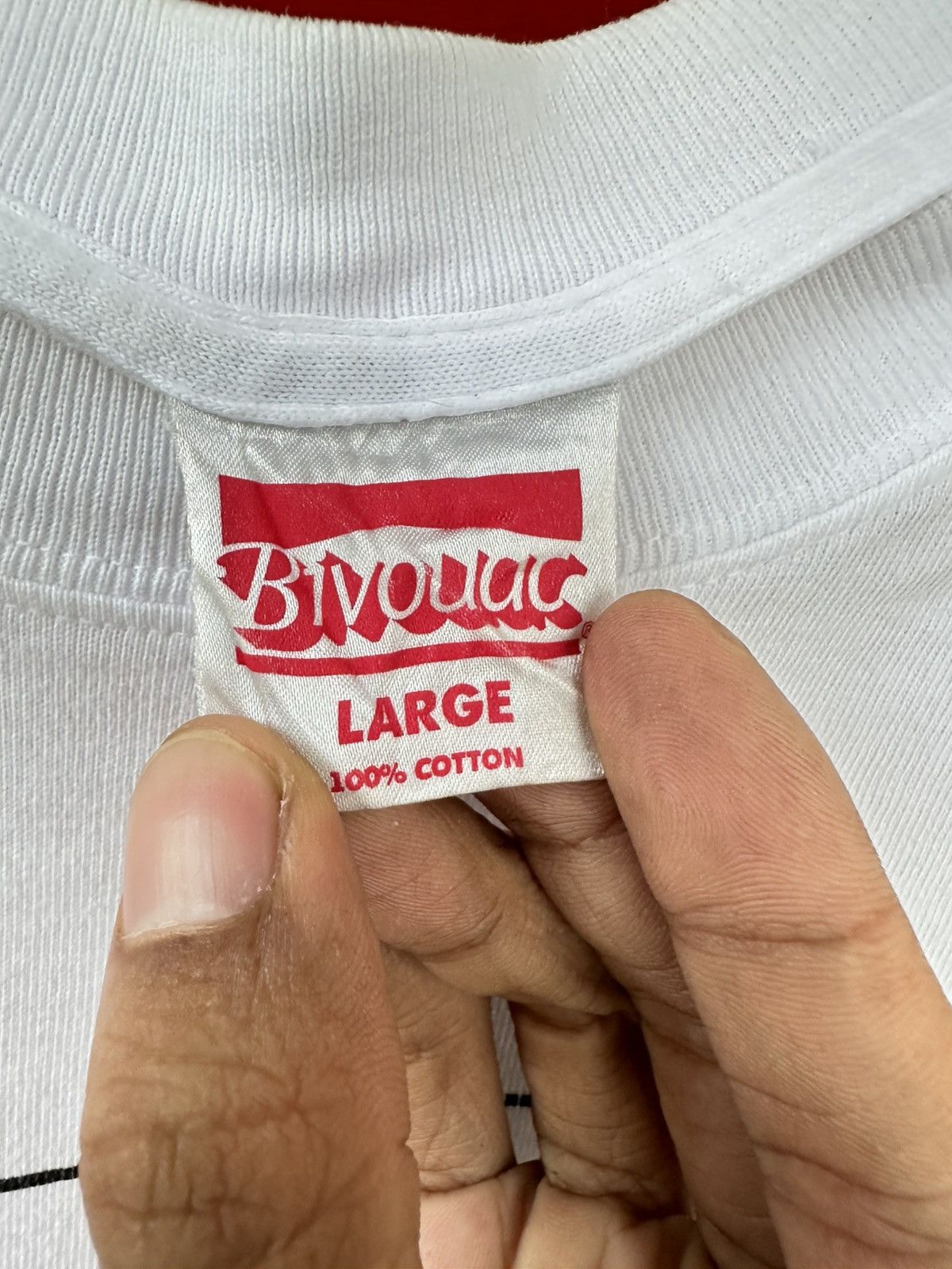 Band Tees Vintage Tommy Boy Hip Hop Band by Bivouac Tee Size US L / EU 52-54 / 3 - 5 Thumbnail