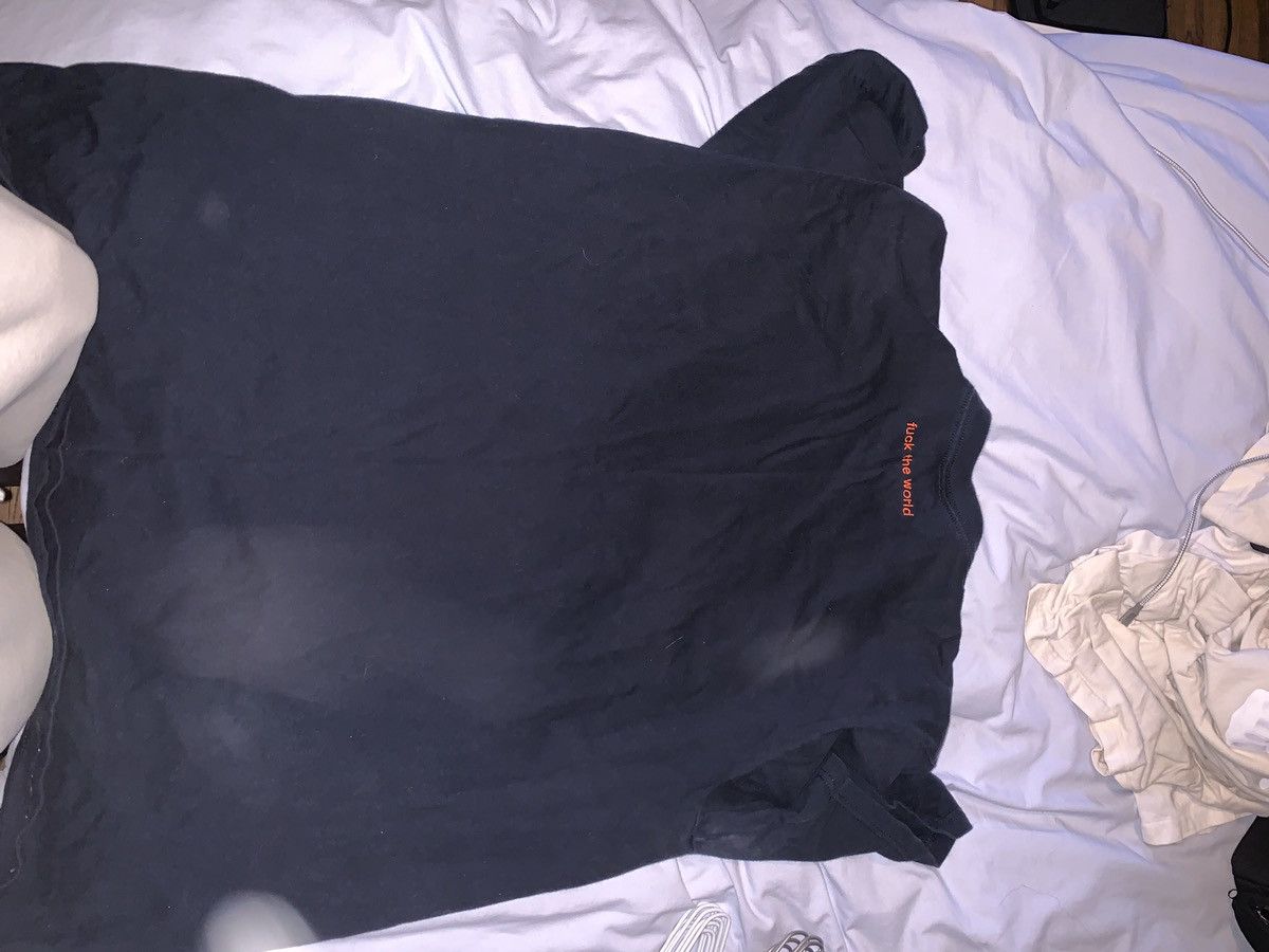 Supreme Supreme Fuck The World Tee Size US L / EU 52-54 / 3 - 5 Thumbnail