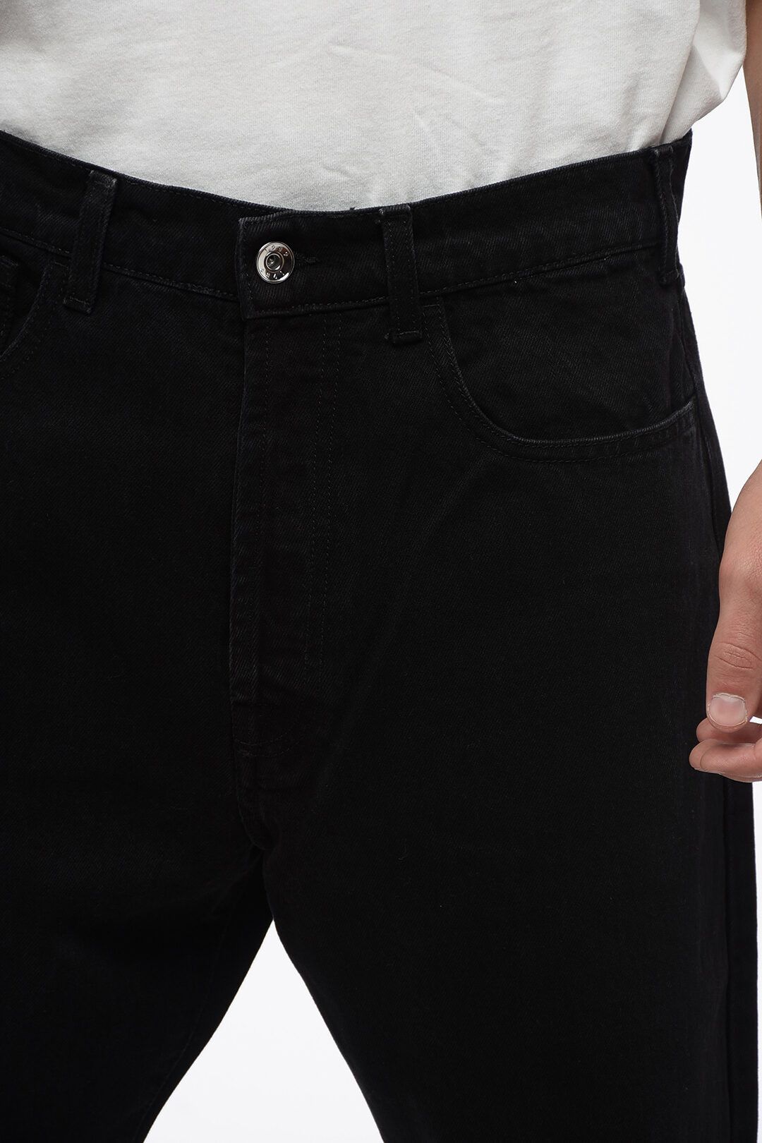 1989 STUDIO og1mm1024 5-Pocket Cotton Denim in Black Size US 33 - 3 Thumbnail