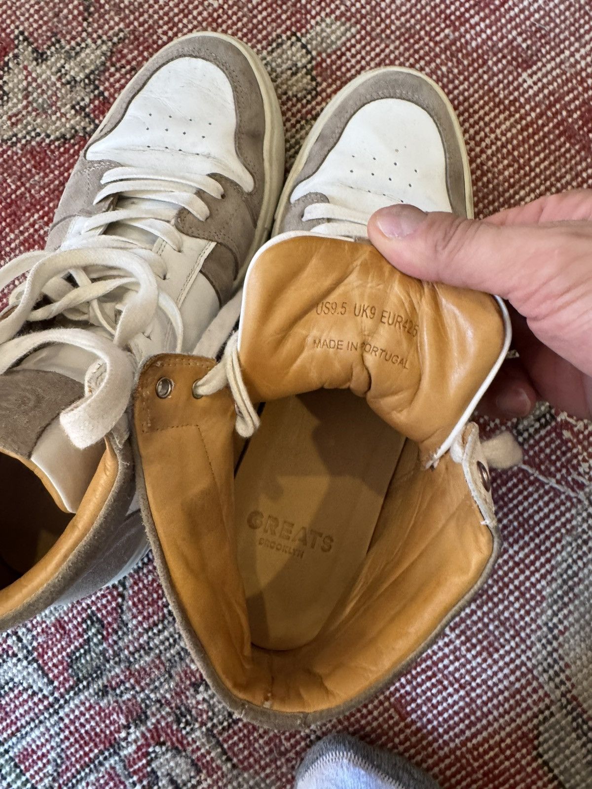 Greats Greats Court High White Size US 9.5 / EU 42-43 - 6 Thumbnail