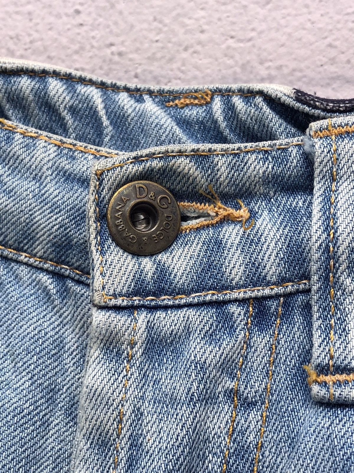 Dolce & Gabbana Dolce & Gabbana Multiy Logo Jeans Size US 30 / EU 46 - 14 Thumbnail