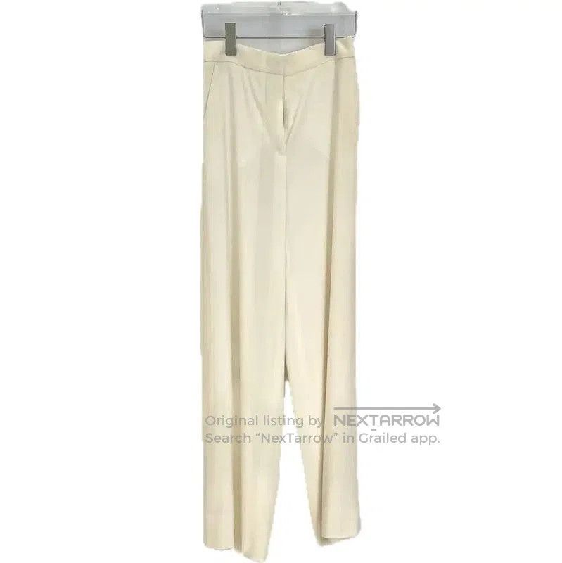 Max Mara MaxMara Cream Wool Casual Women's Pants . Size 22" - 1 Thumbnail