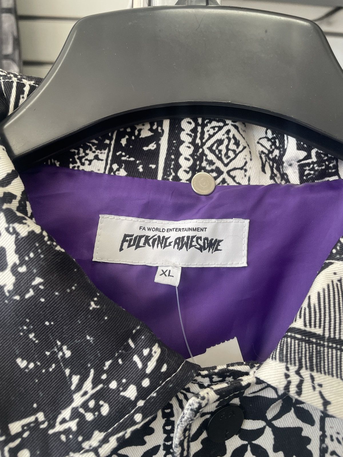 Fucking Awesome Fucking Awesome Acupuncture Coach jacket white XL Size US XL / EU 56 / 4 - 2 Thumbnail