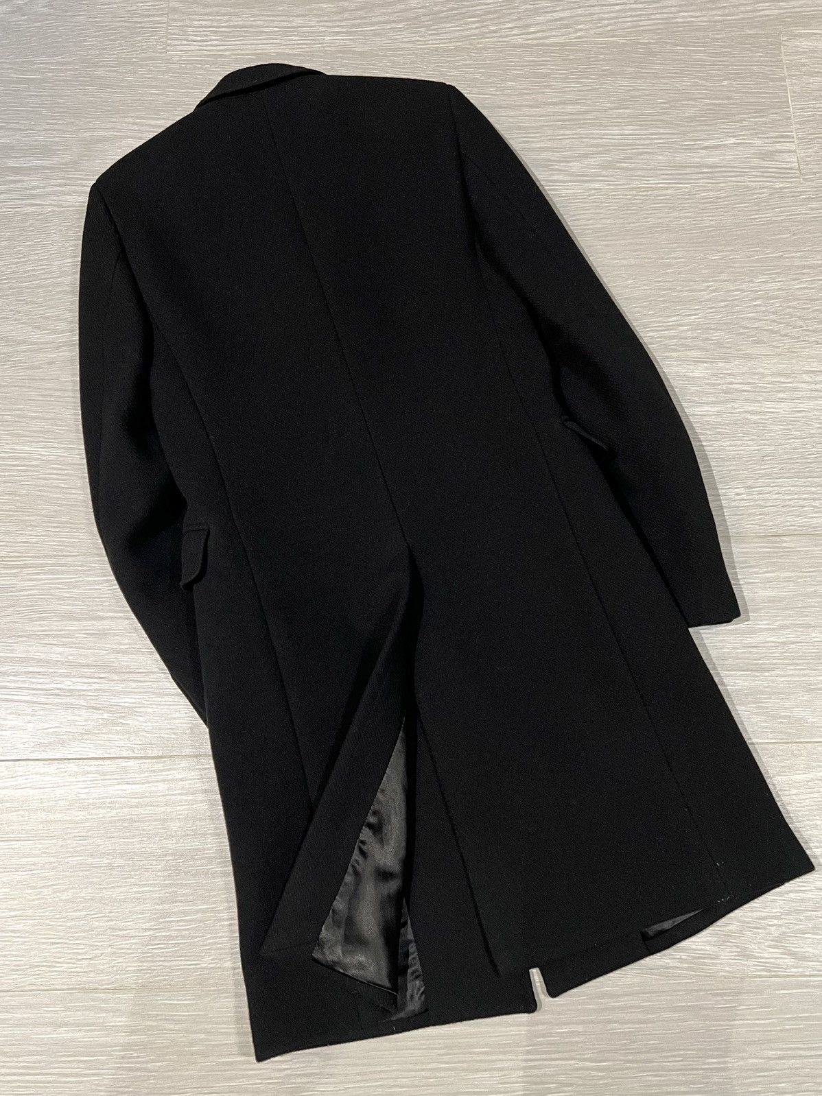Hedi Slimane × Saint Laurent Paris 16FW Cashmere Chesterfield Coat sz42 Size US XS / EU 42 / 0 - 4 Thumbnail