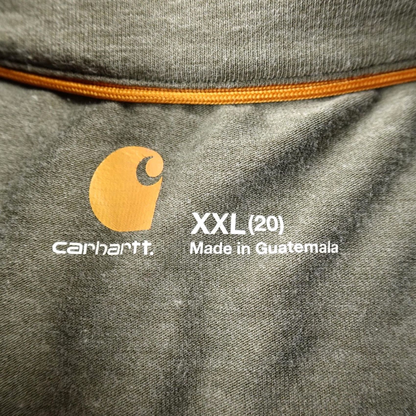Carhartt Carhartt Shirt Womens 2XL Green Force Pullover 1/4 Zip Long Sleeve Performance Mock Neck) Size XXL / US 16-18 / IT 52-54 - 5 Thumbnail
