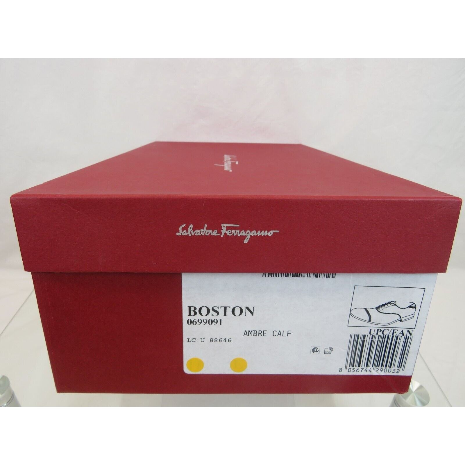 Salvatore Ferragamo FERRAGAMO BOSTON BROWN BROGUE LEATHER GANCINI OXFORDS 10 EE Size US 11 / EU 44 - 9 Thumbnail