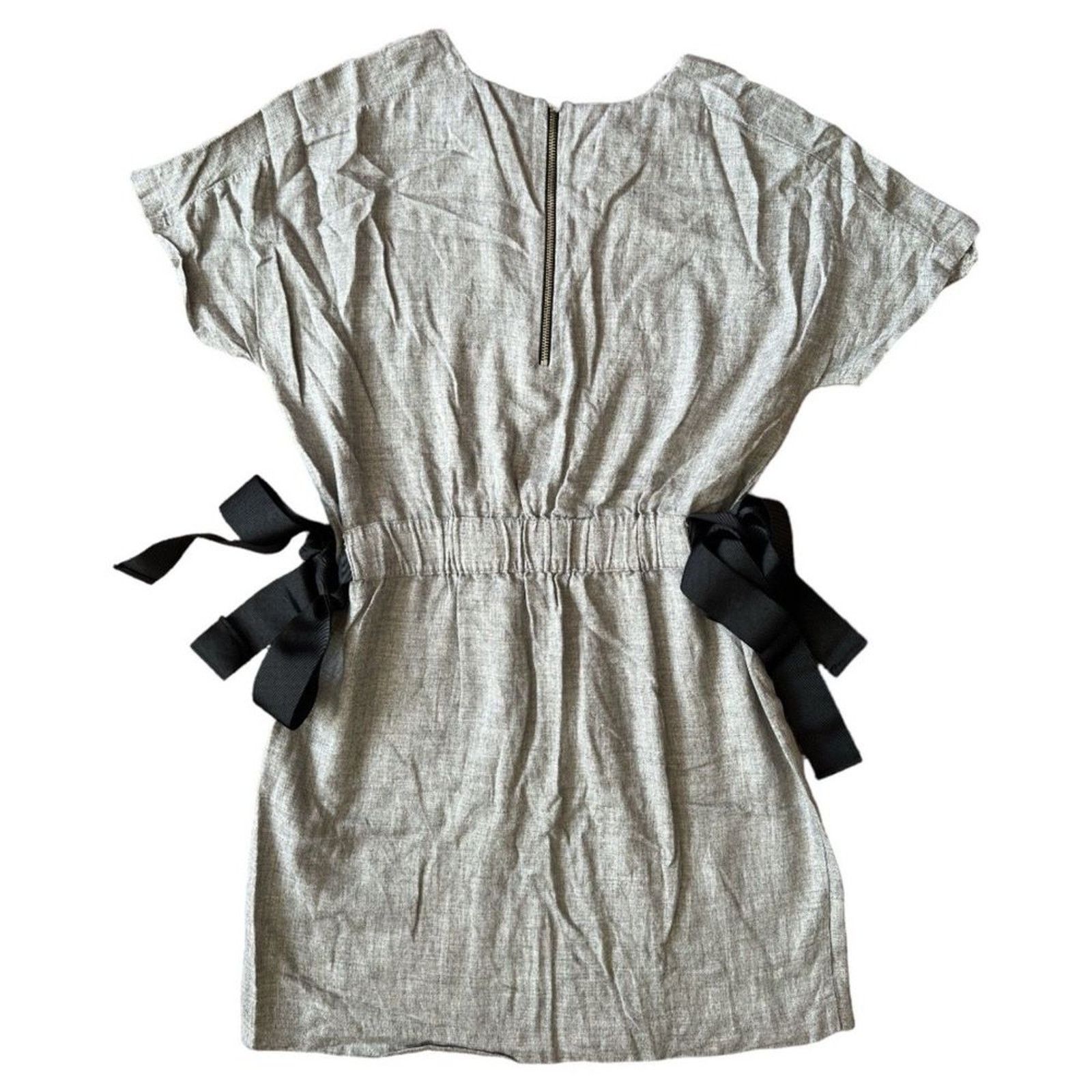 Zara Zara TRF Collection Gray Mini Dress, XS Size XS / US 0-2 / IT 36-38 - 5 Thumbnail
