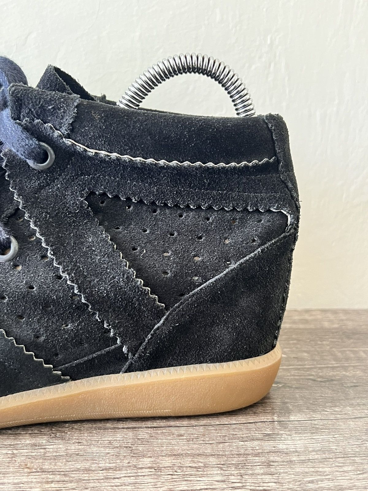 Isabel Marant Etoile Bobby Suede Leather Trainers Size US 9 / IT 39 - 13 Thumbnail