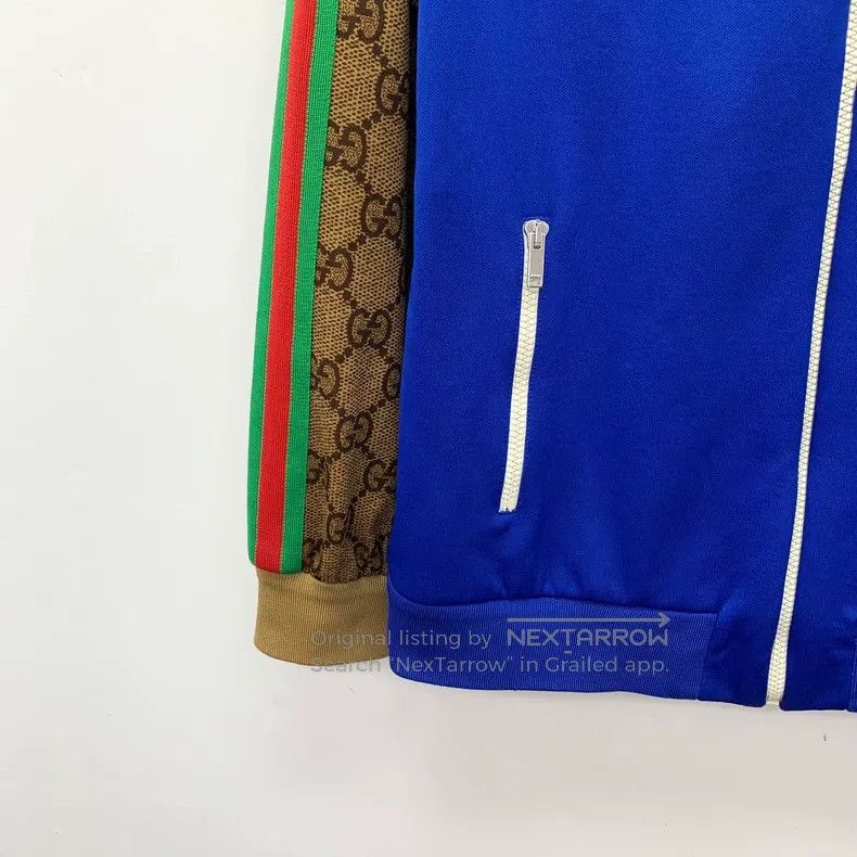 Gucci Gucci Colour block side stripe logo jacquard stitching cot Size US S / EU 44-46 / 1 - 4 Thumbnail