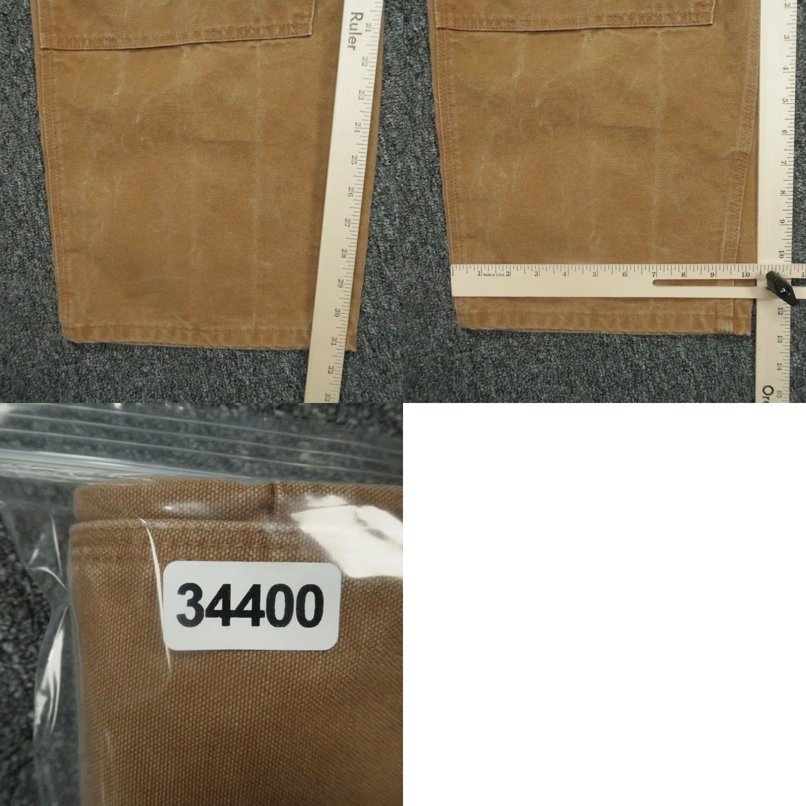 Carhartt VINTAGE Carhartt Pants Men Brown 42x32 Double Knee Duck Loose Utility Workwear Size US 42 / EU 58 - 8 Thumbnail