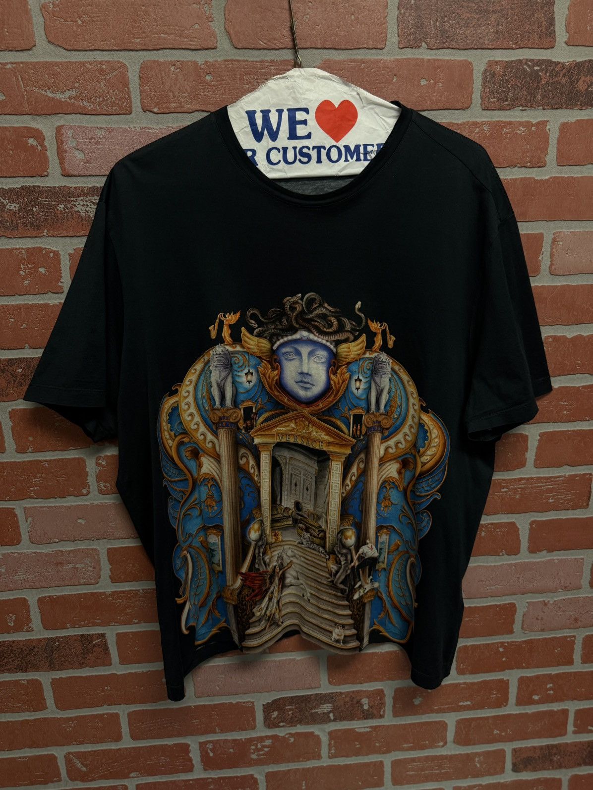 Versace Versace Men Triptych Print 2017 Baroque Medusa Art XXXL Size US XXL / EU 58 / 5 - 1 Thumbnail