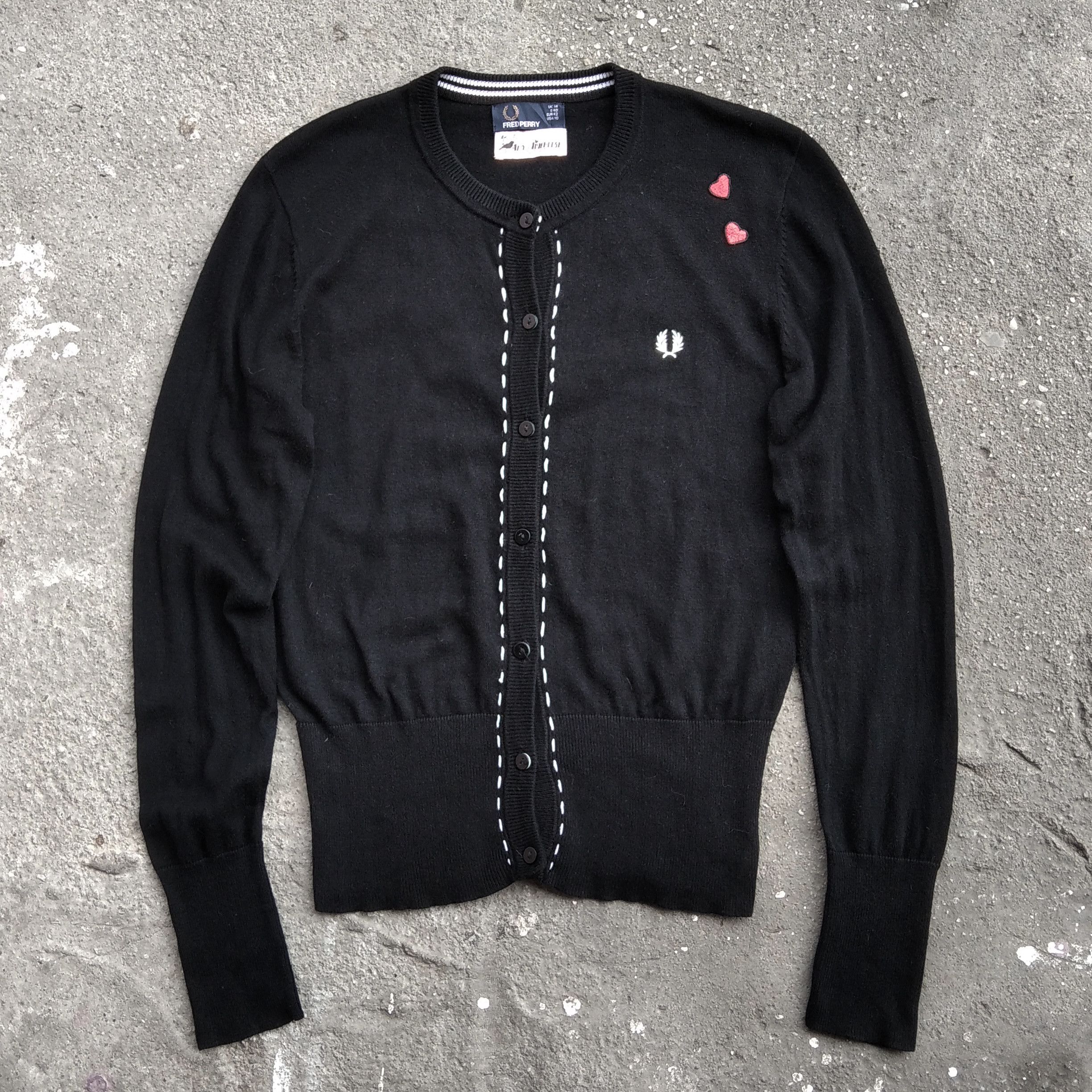 Fred Perry FRED PERRY X AMY WINEHOUSE Cardigan Size M / US 6-8 / IT 42-44 - 1 Thumbnail