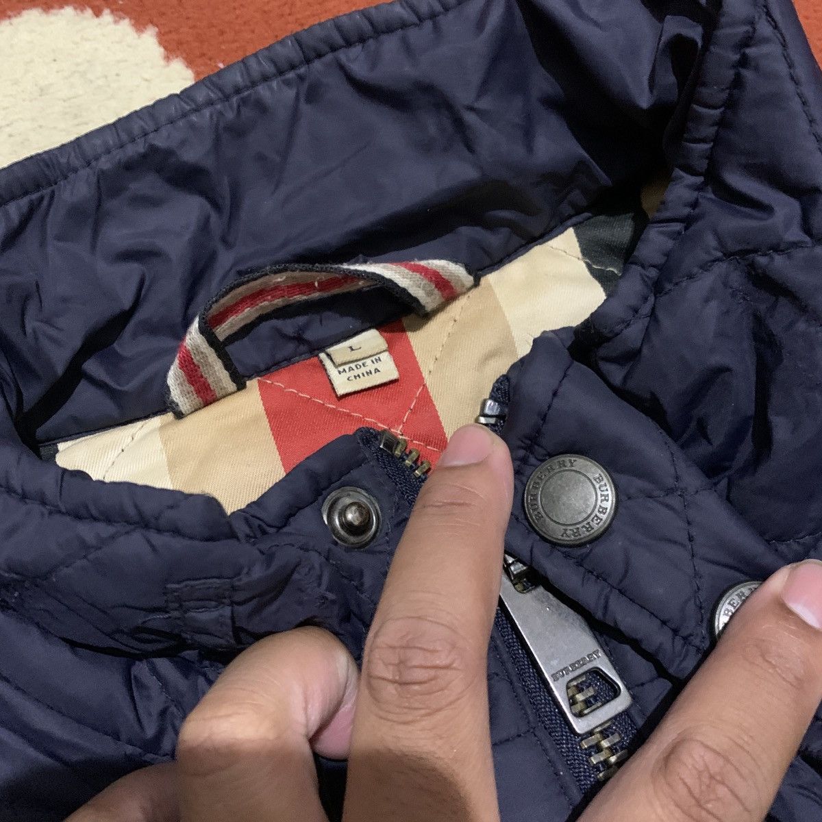 Burberry Burberry Quilted Bomber Jacket — British Luxury Heritage Size US L / EU 52-54 / 3 - 7 Thumbnail