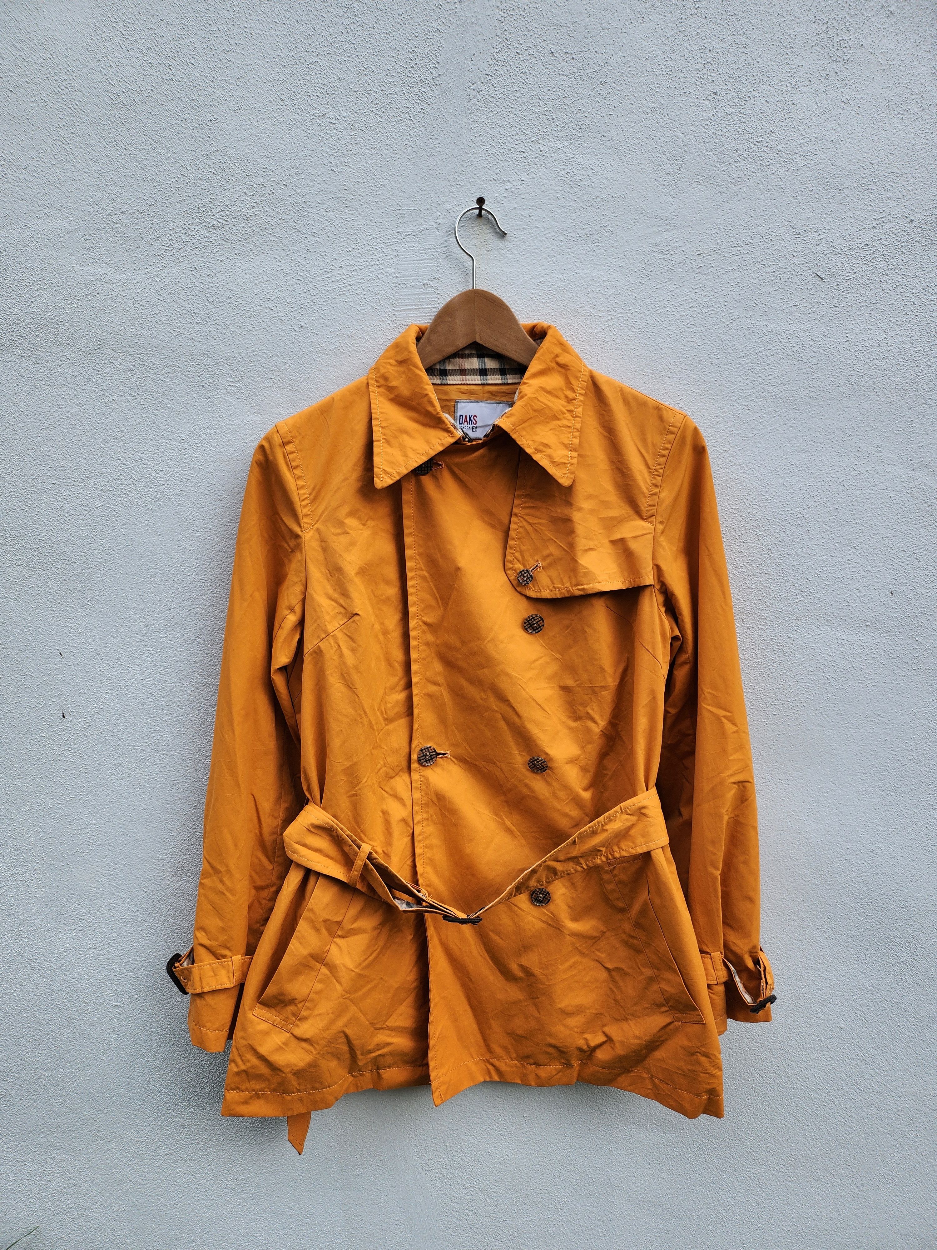 DAKS × If Six Was Nine × Japanese Brand 💥Nice Daks London E1 Trench Coat Jacket Size M / US 6-8 / IT 42-44 - 1 Thumbnail