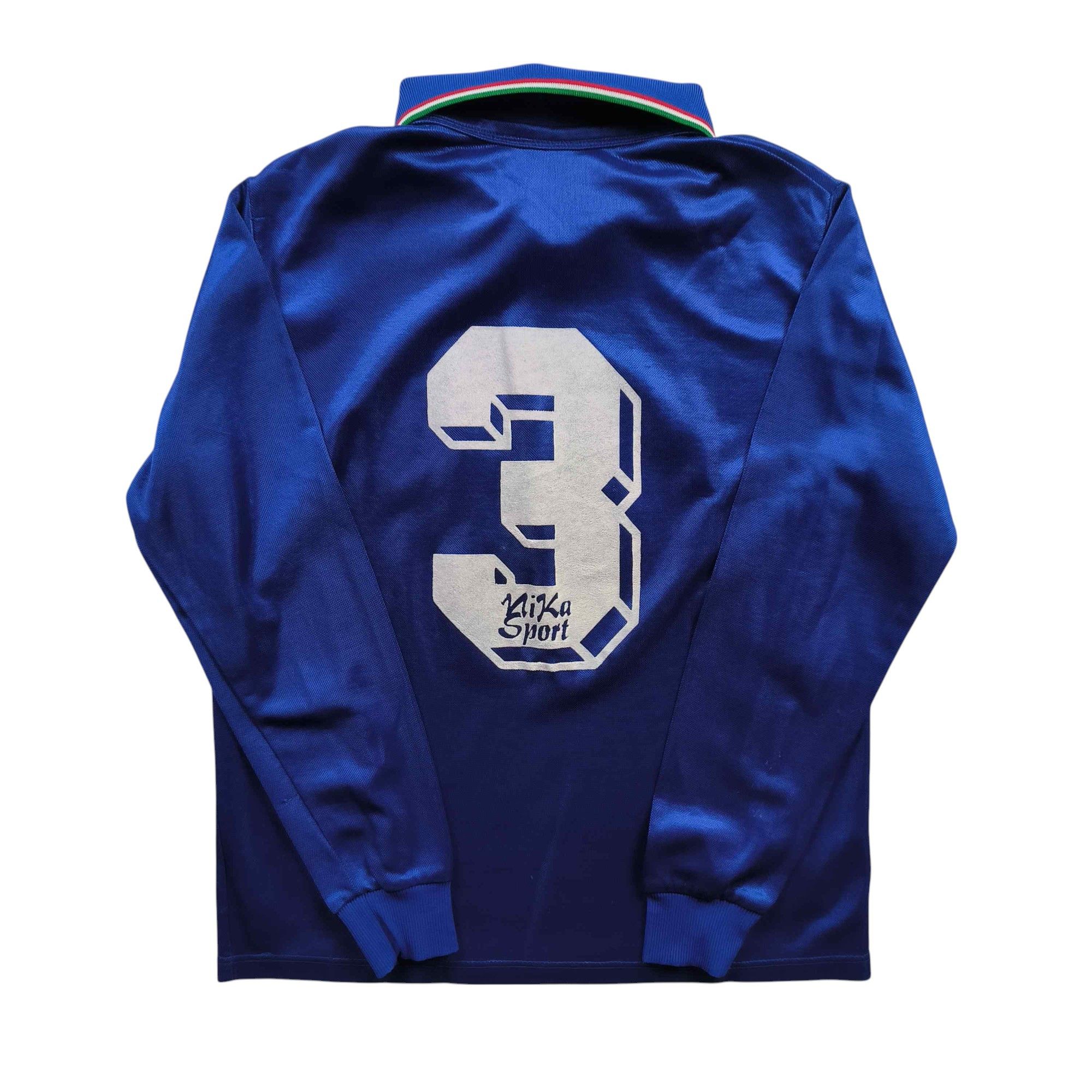 Diadora Italy 1990-92 Diadora home LS #3 football jersey size S Size US S / EU 44-46 / 1 - 2 Thumbnail