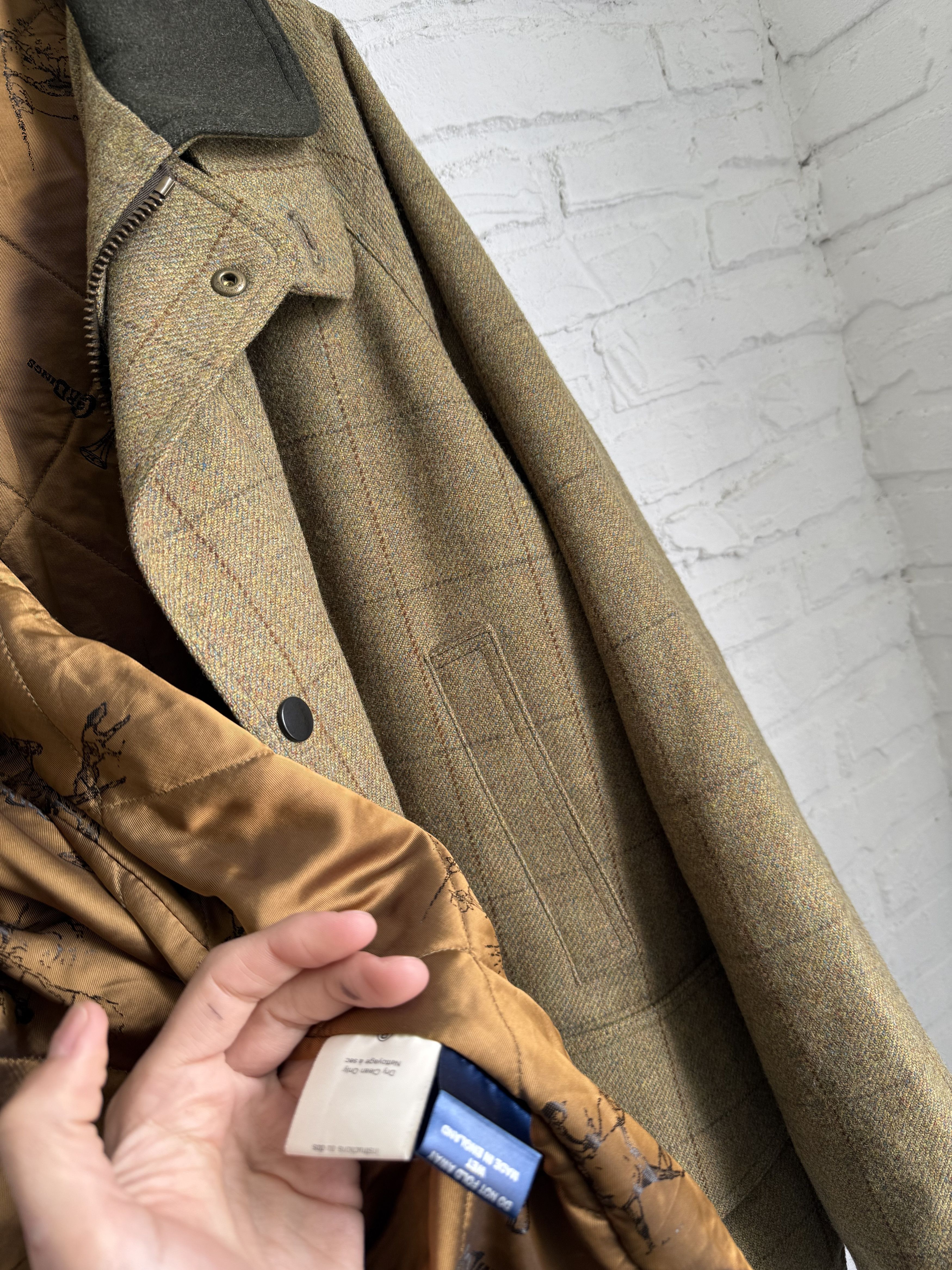 Other Cordings Piccadilly London Tweed Field Coat Hunting Jacket Size US XL / EU 56 / 4 - 6 Thumbnail