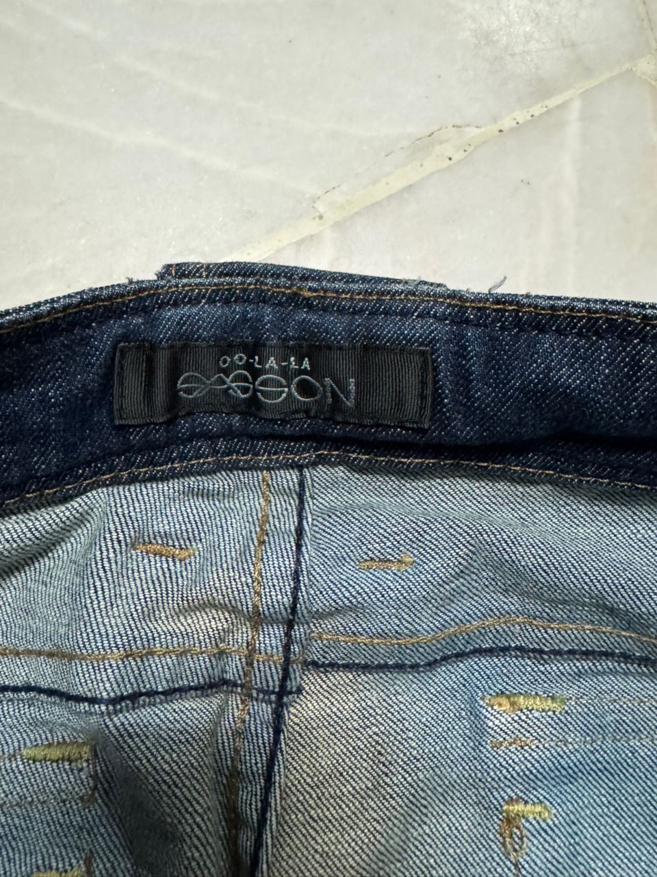 Japanese Brand VINTAGE 2000s 00-LA-LA BUSHPANTS BELL BOTTOM Size US 26 / EU 42 - 9 Thumbnail