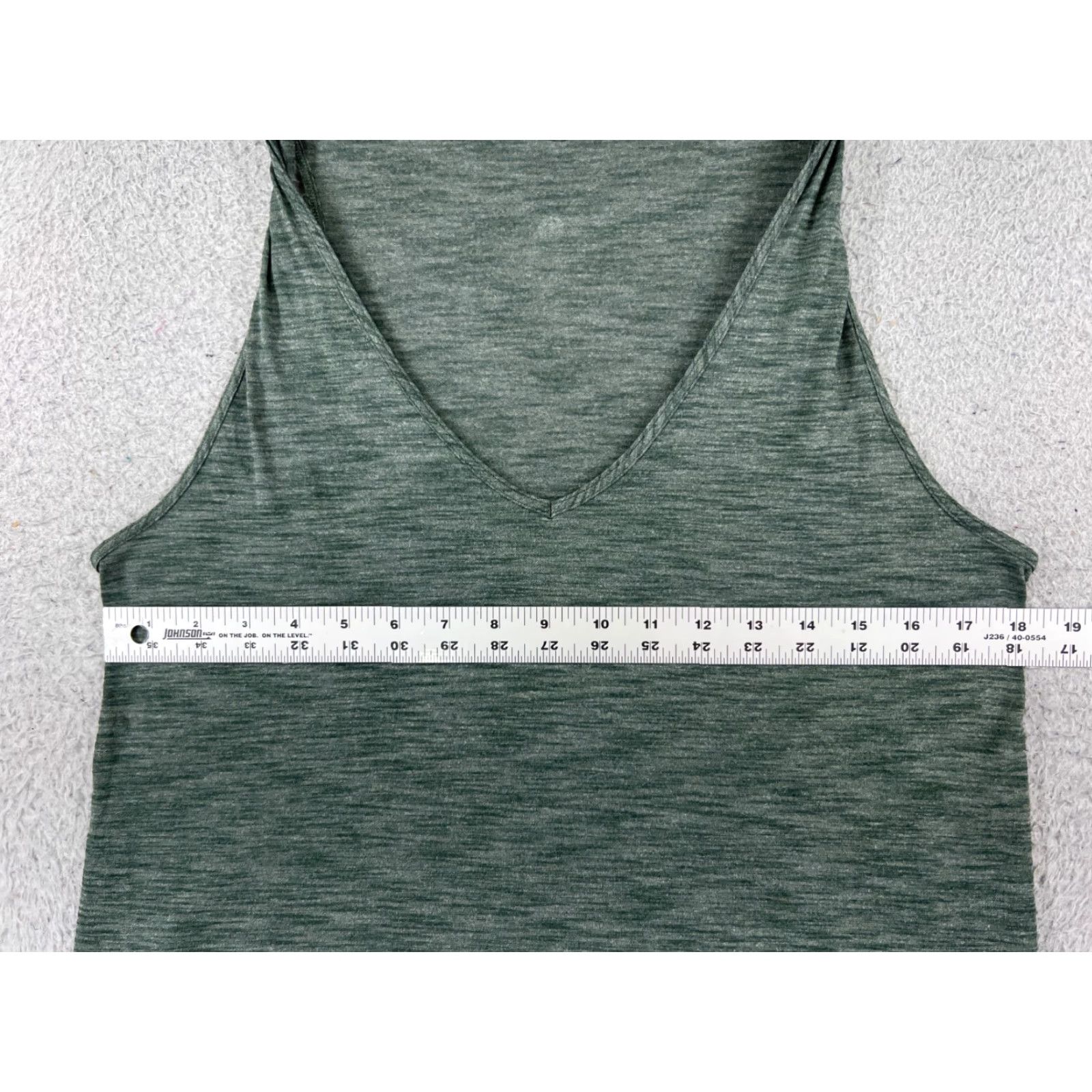 Lululemon Lululemon Shirt Women 6 Green Do The Twist Tank Yoga Luon Silverescent W1ATVS Size M / US 6-8 / IT 42-44 - 7 Thumbnail