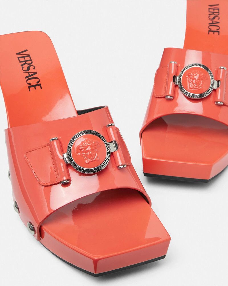 Versace o1y0226 Mules in Orange Size US 6 / IT 36 - 3 Thumbnail
