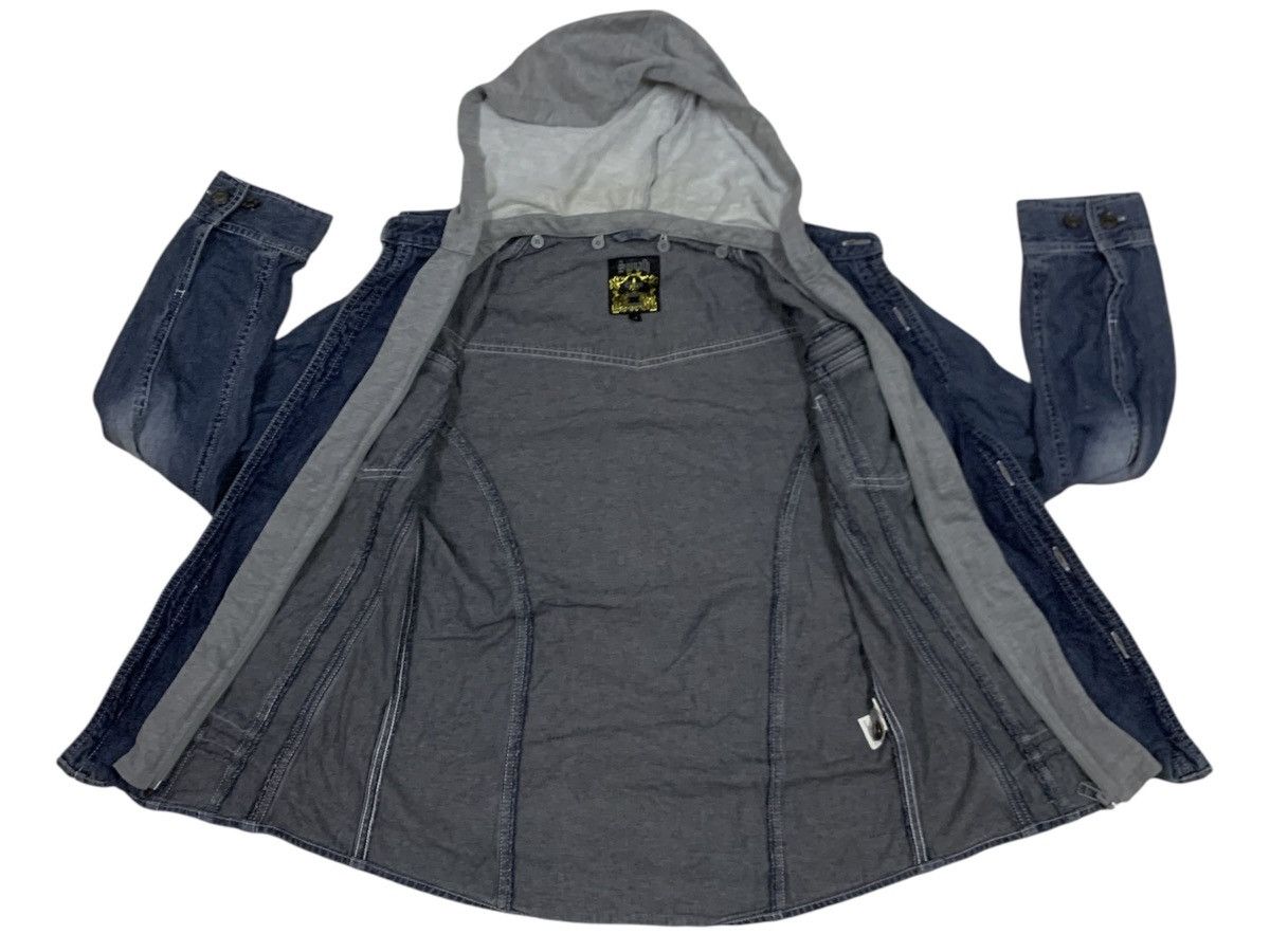 Japanese Brand SPINASH Denim Removable Hood Size US M / EU 48-50 / 2 - 4 Thumbnail