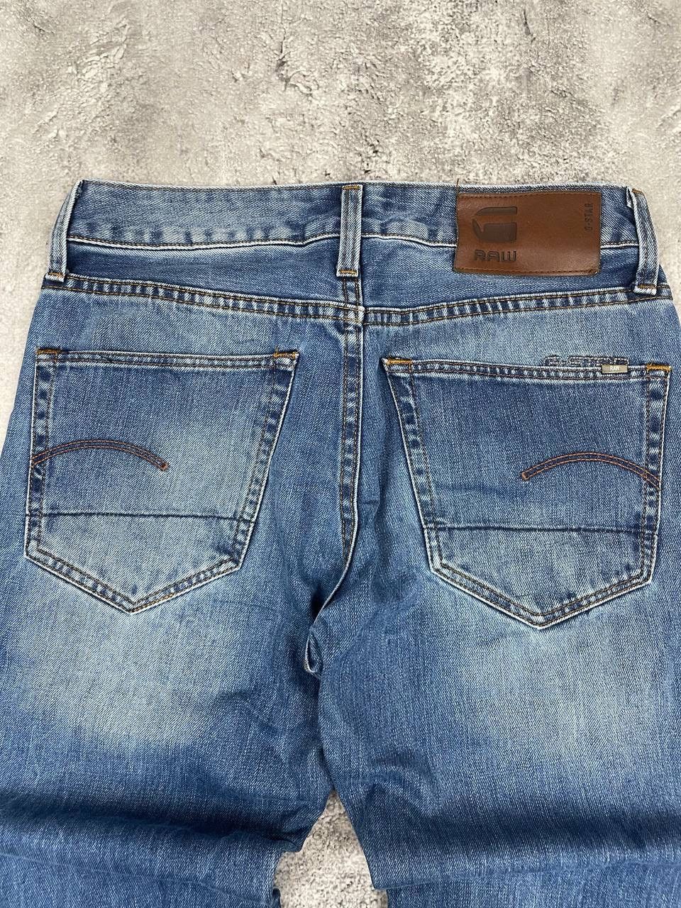 G-Star G-Star RAW Men's Denim Jeans PantsBlue 3301 Straight Vintage Size US 29 - 2 Thumbnail